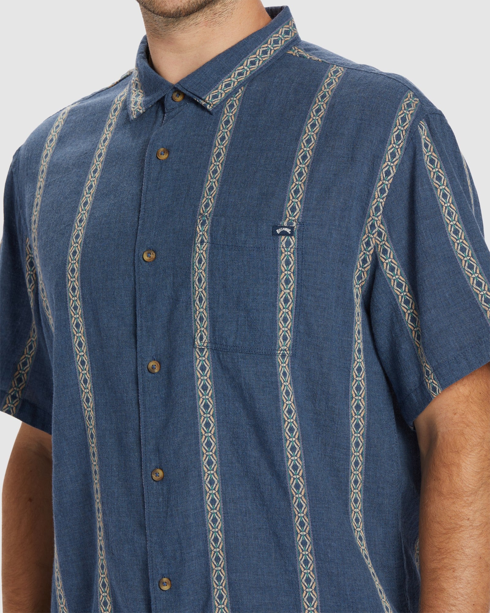 Mens Sundays Jacquard Shirt
