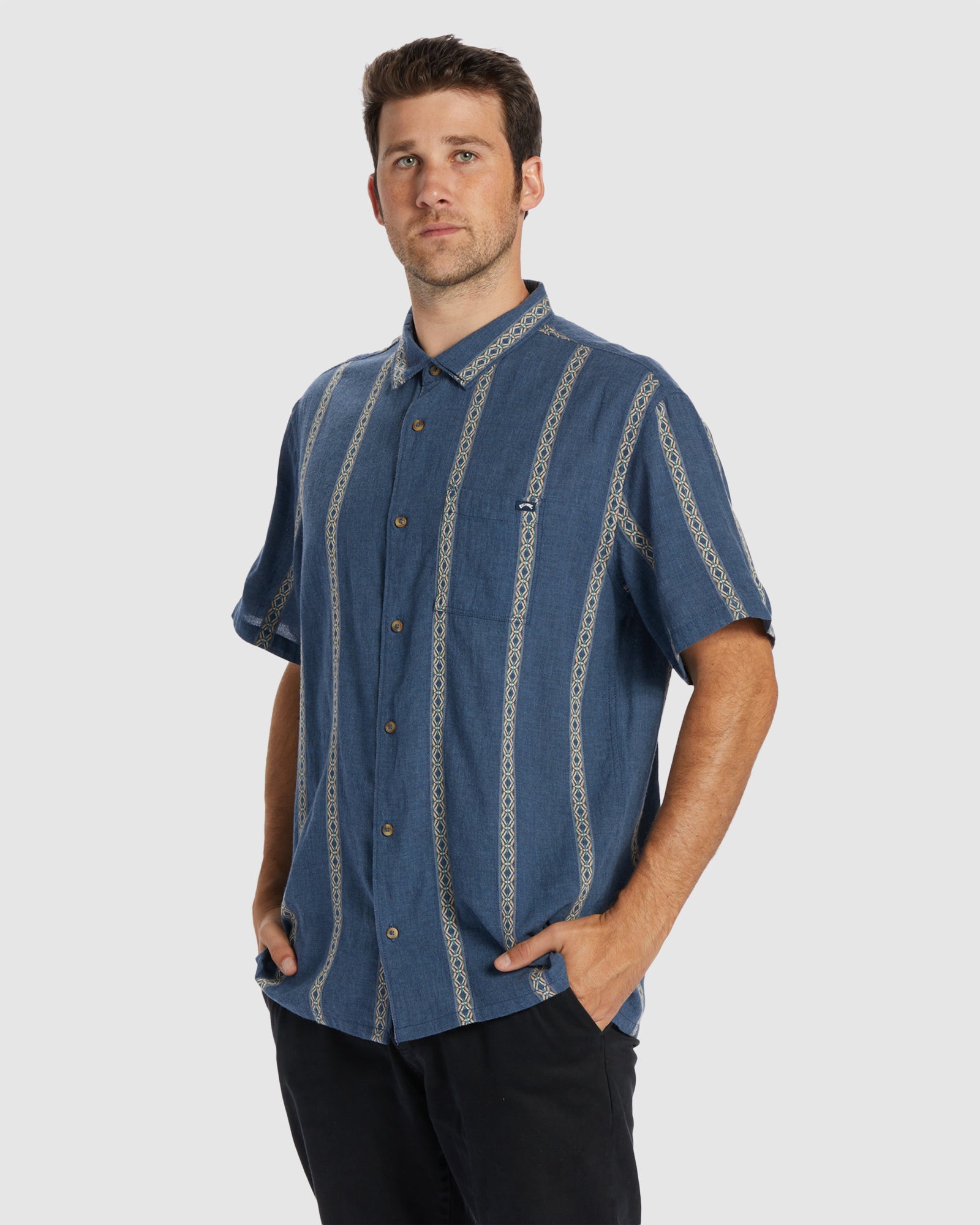 Mens Sundays Jacquard Shirt