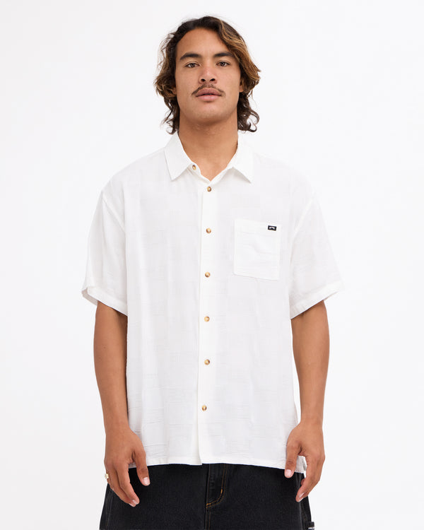 Mens Sundays Jacquard Shirt