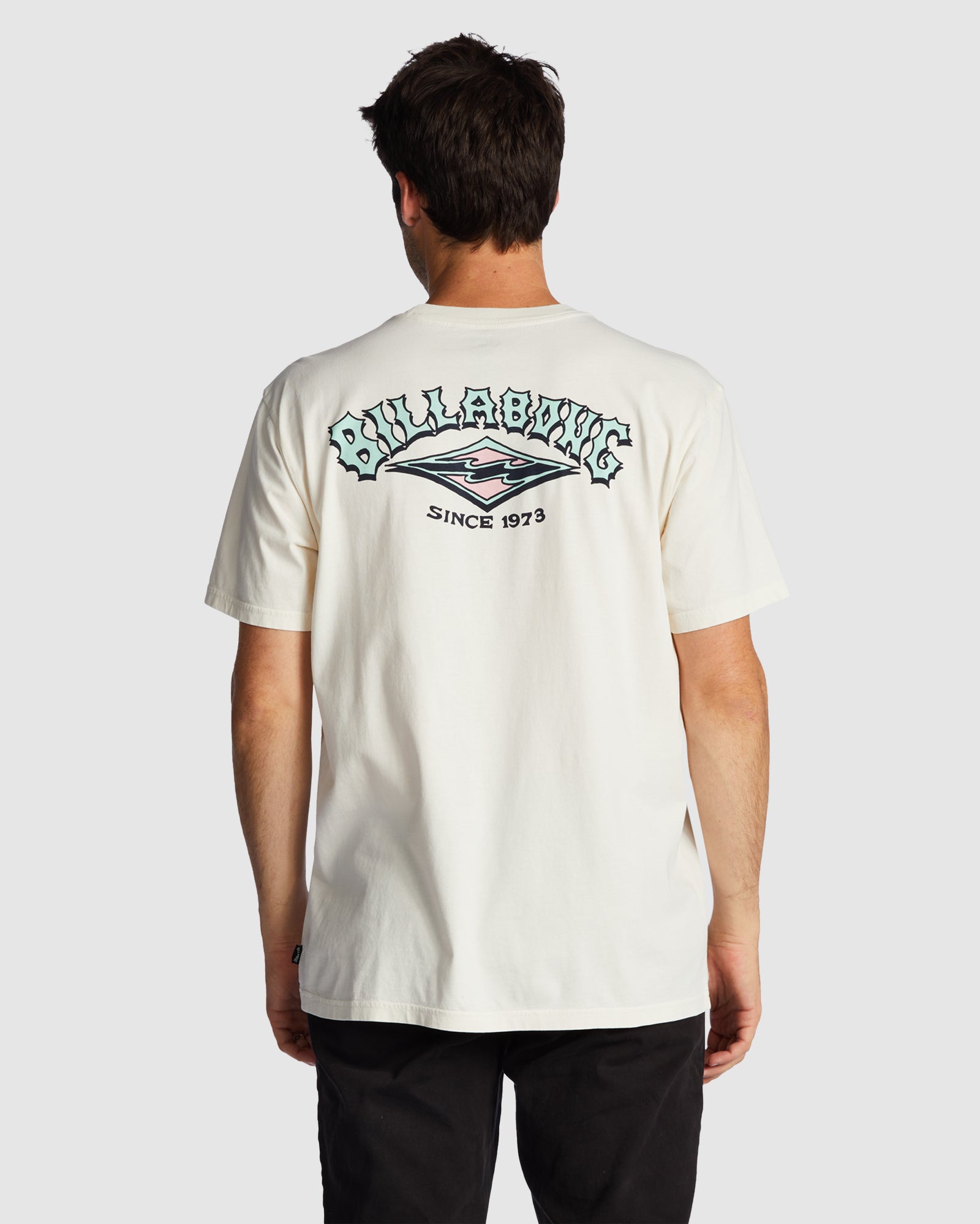 Mens Arch Wave Washed T-Shirt