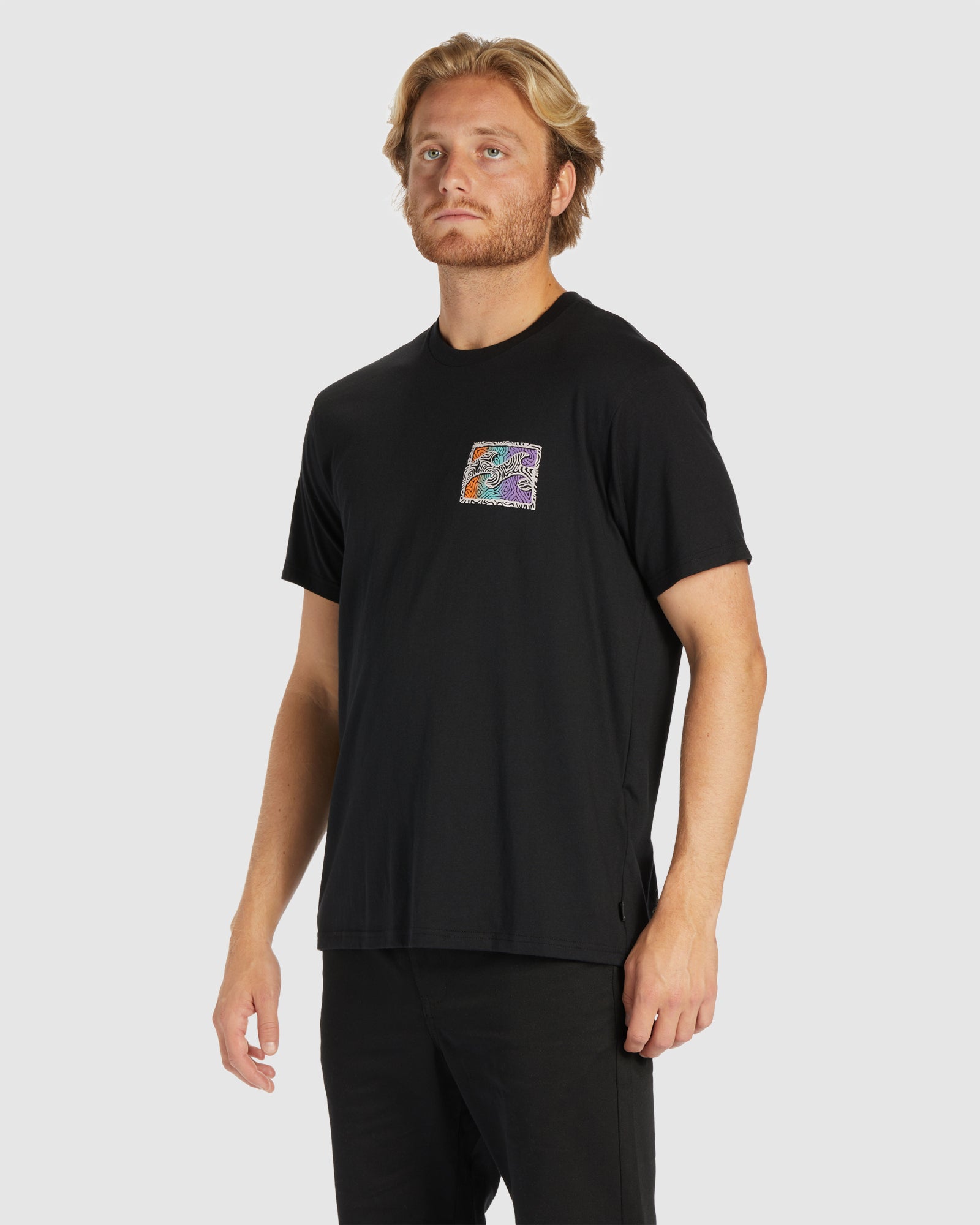 Mens Crayon Wave T-Shirt