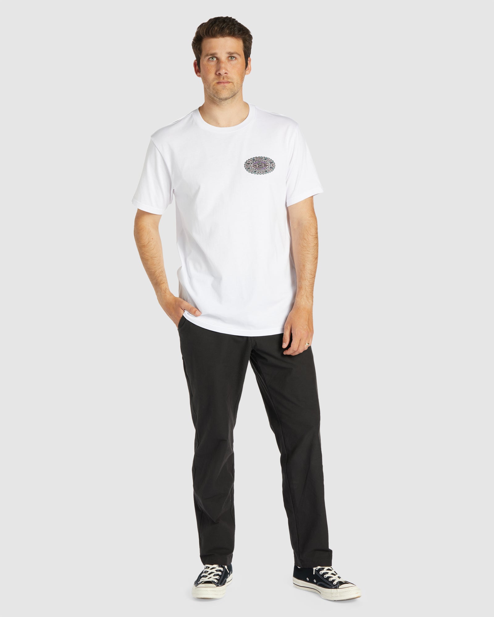 Mens Crayon Wave T-Shirt