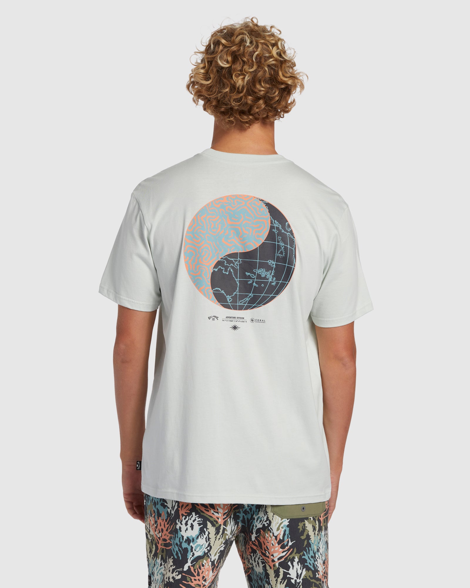 Mens Coral Gardeners Yin Yang T-Shirt