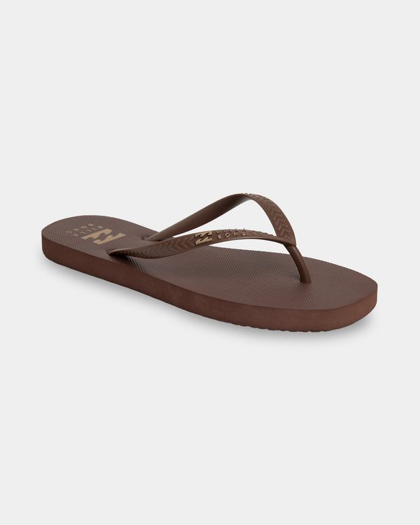 Womens Fiji Square Toe Thongs