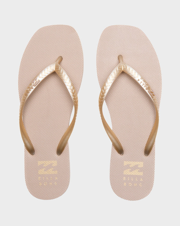 Womens Fiji Square Toe Thongs