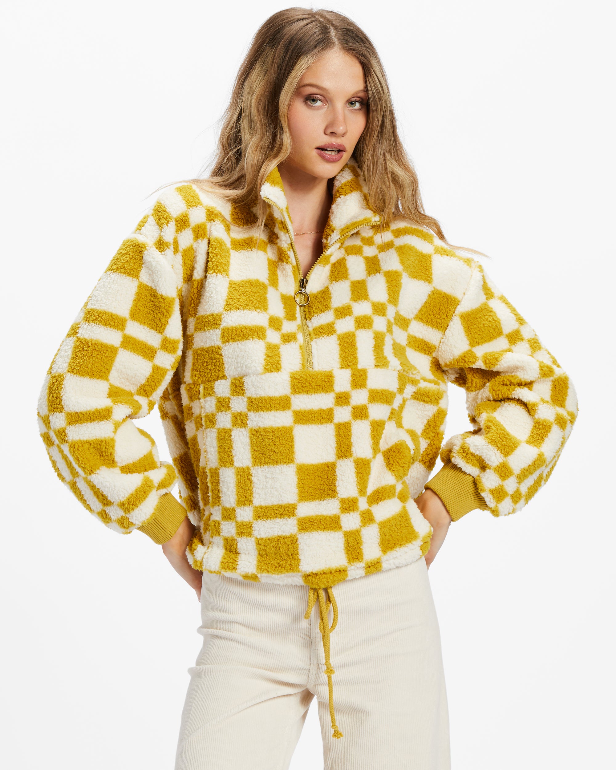 Womens Time Off Half-Zip Fleece Pullover