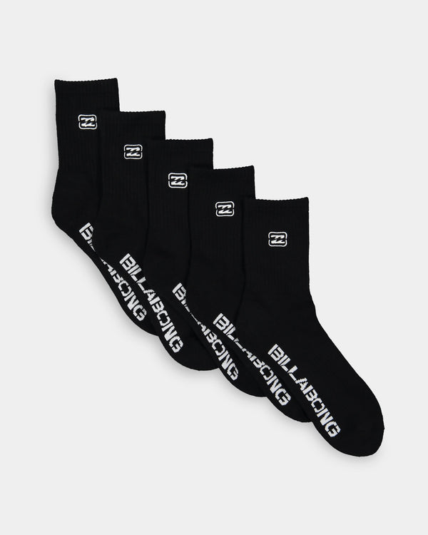 Boys 8-16 Boys 5 Pack Sport Socks