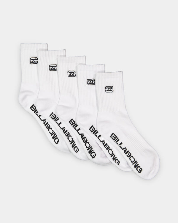 Boys 8-16 5 Pack Sport Socks