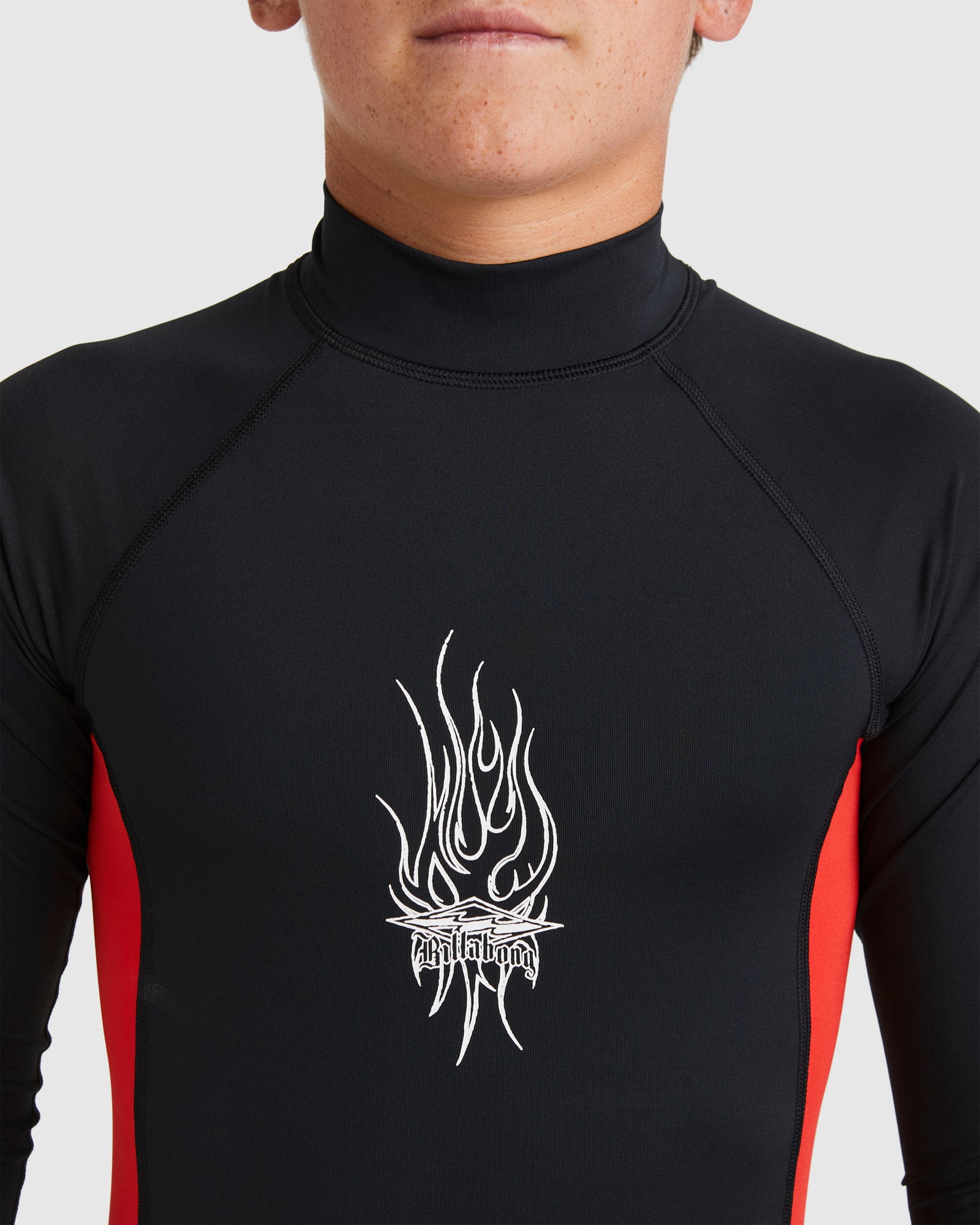 Boys 8-16 Jimmy Contrast Rash Vest