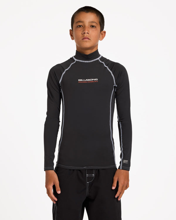 Boys 8-16 Spec 73 Performance Fit Long Sleeve Rash Vest