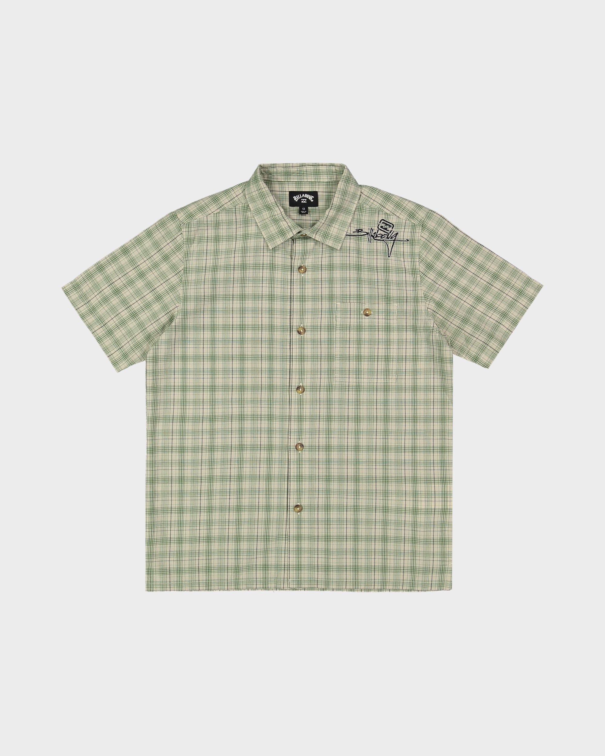 Boys 10-16 Mogul Checkerd Shirt