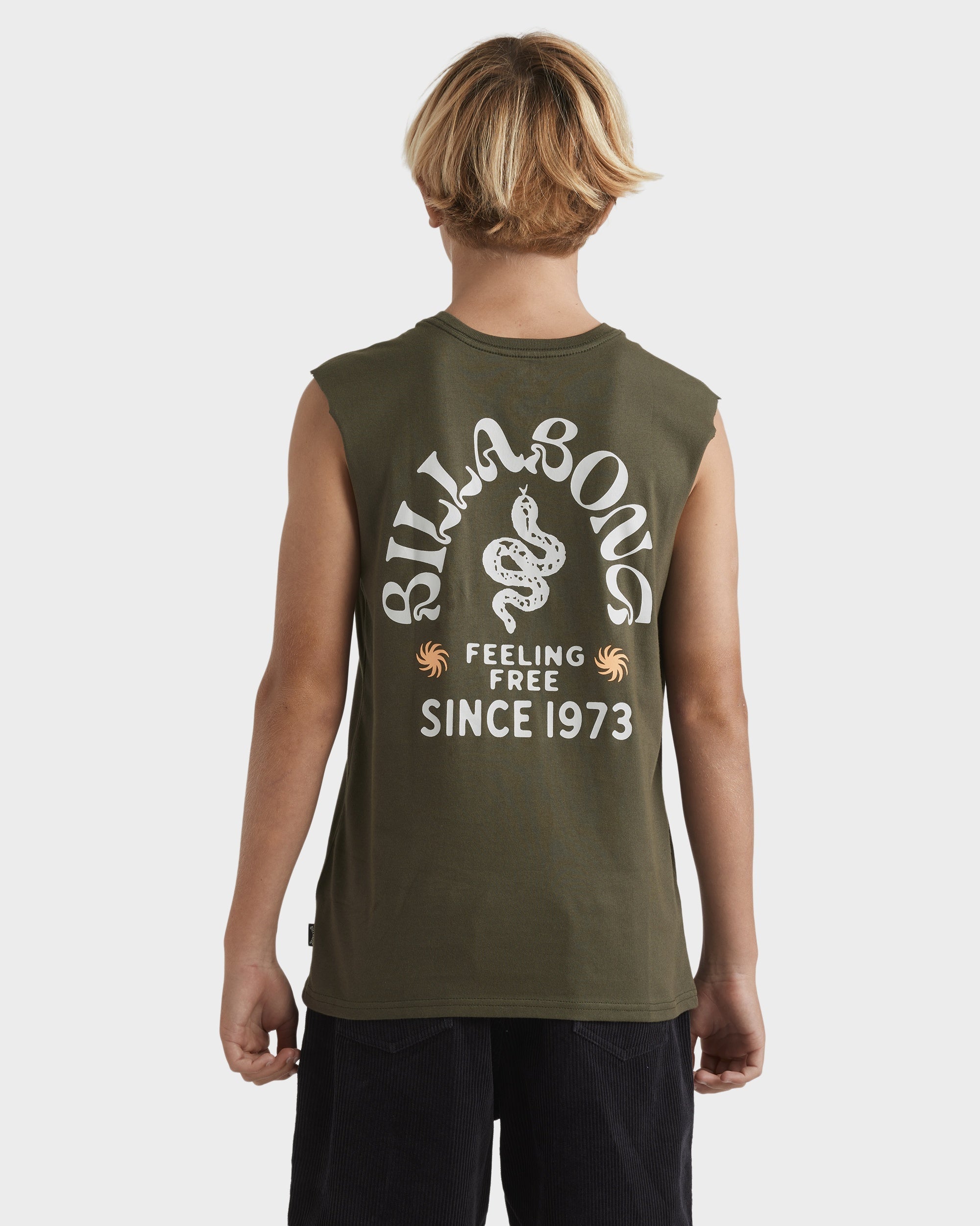 Boys 8-16 Snakey Arch Muscle Top