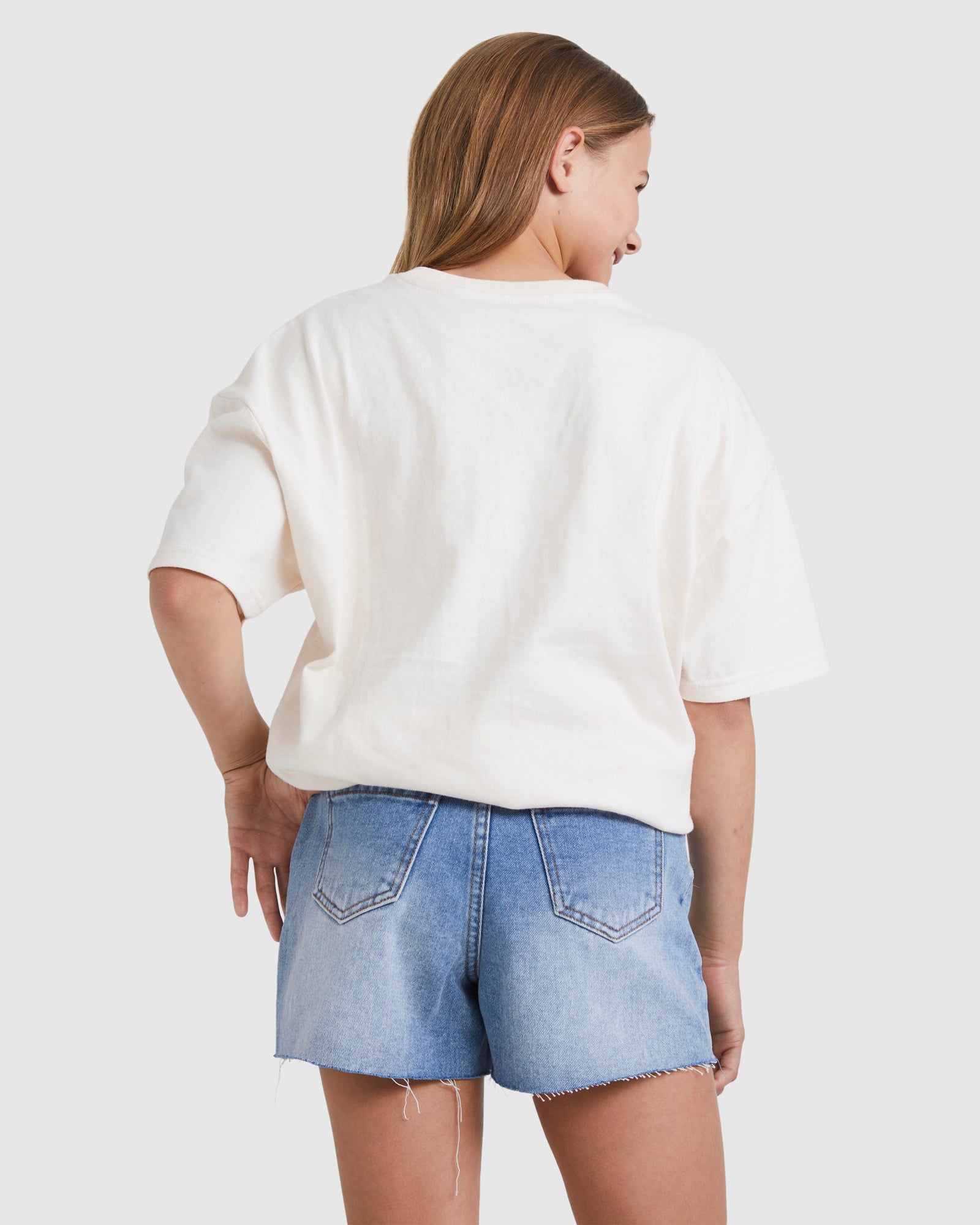 Girls 6-14 Miley Denim Shorts