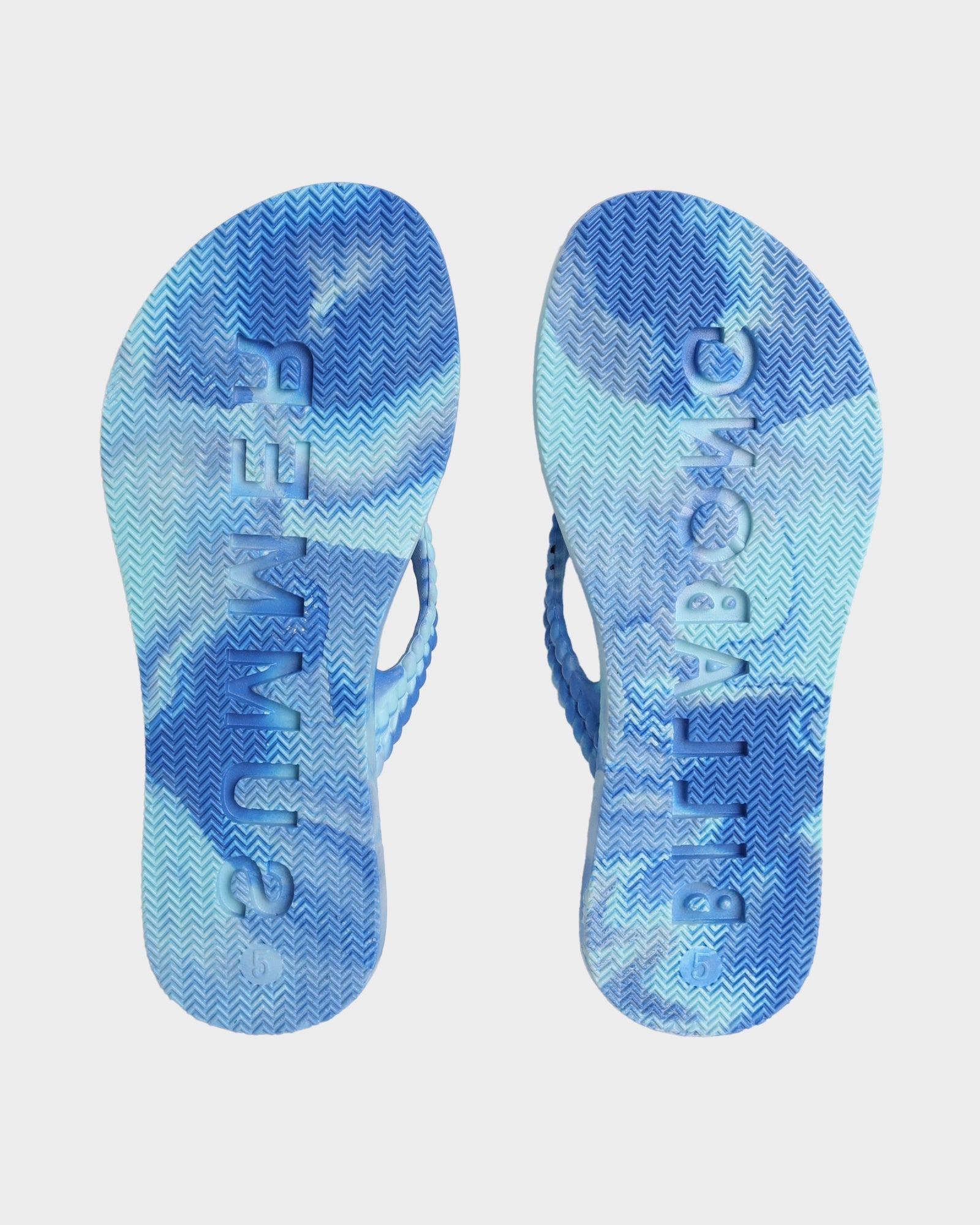 Girls 6-14 Kicks Marble Thongs