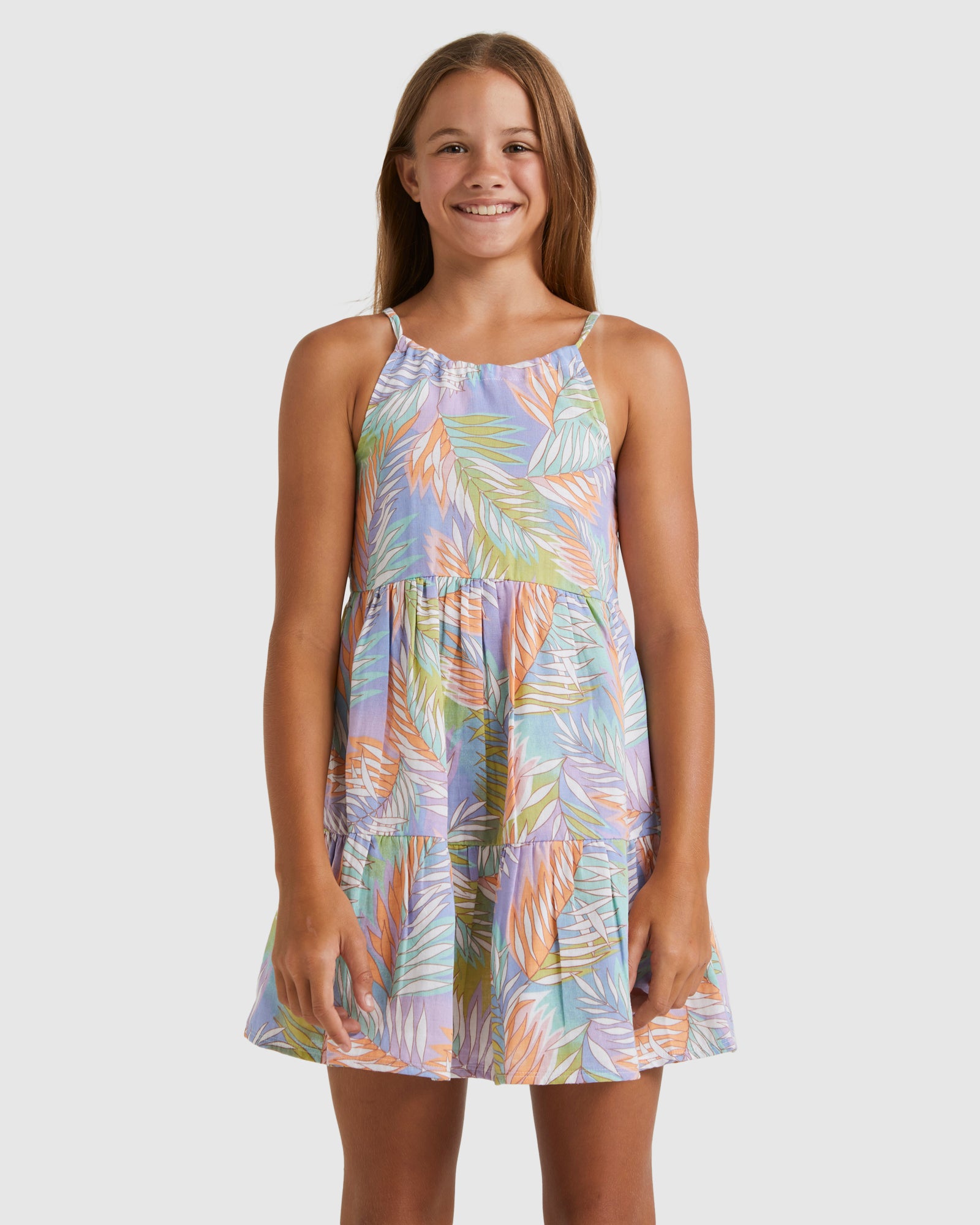 Girls 6-12 Tropical Dayz Dress