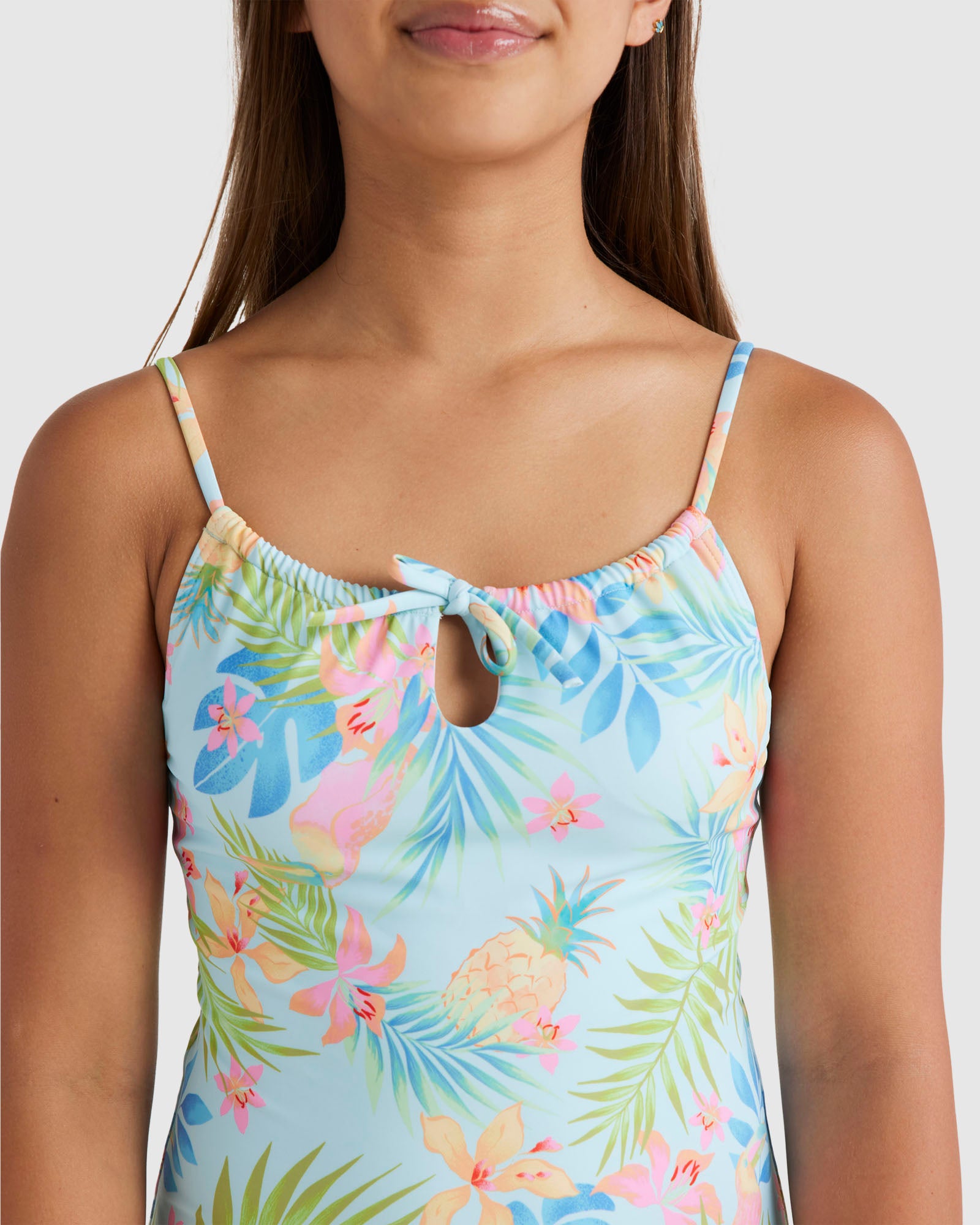 Girls 6-14 In Da Jungle One Piece Swimsuit