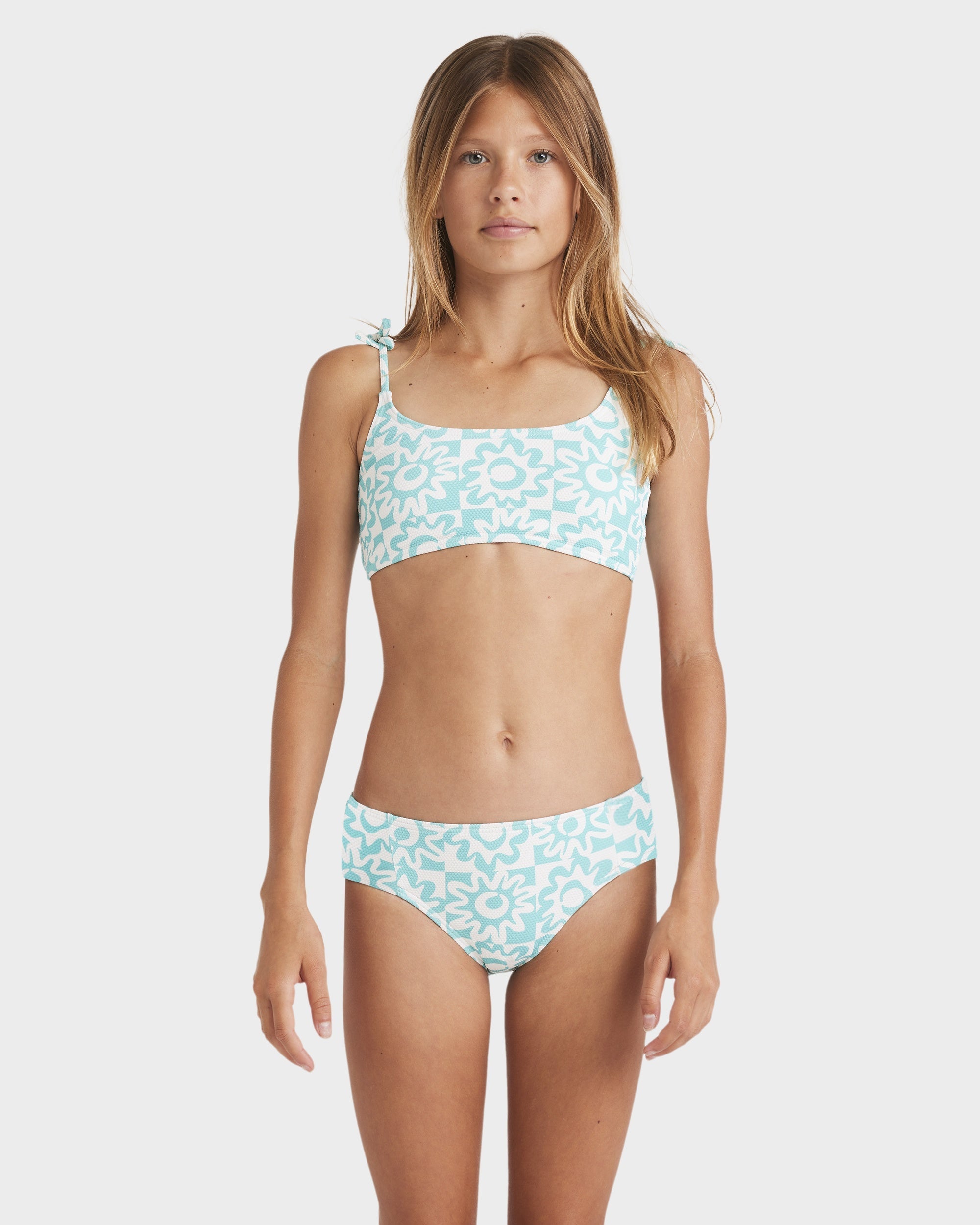 Girls 6-14 Trilet Two Piece