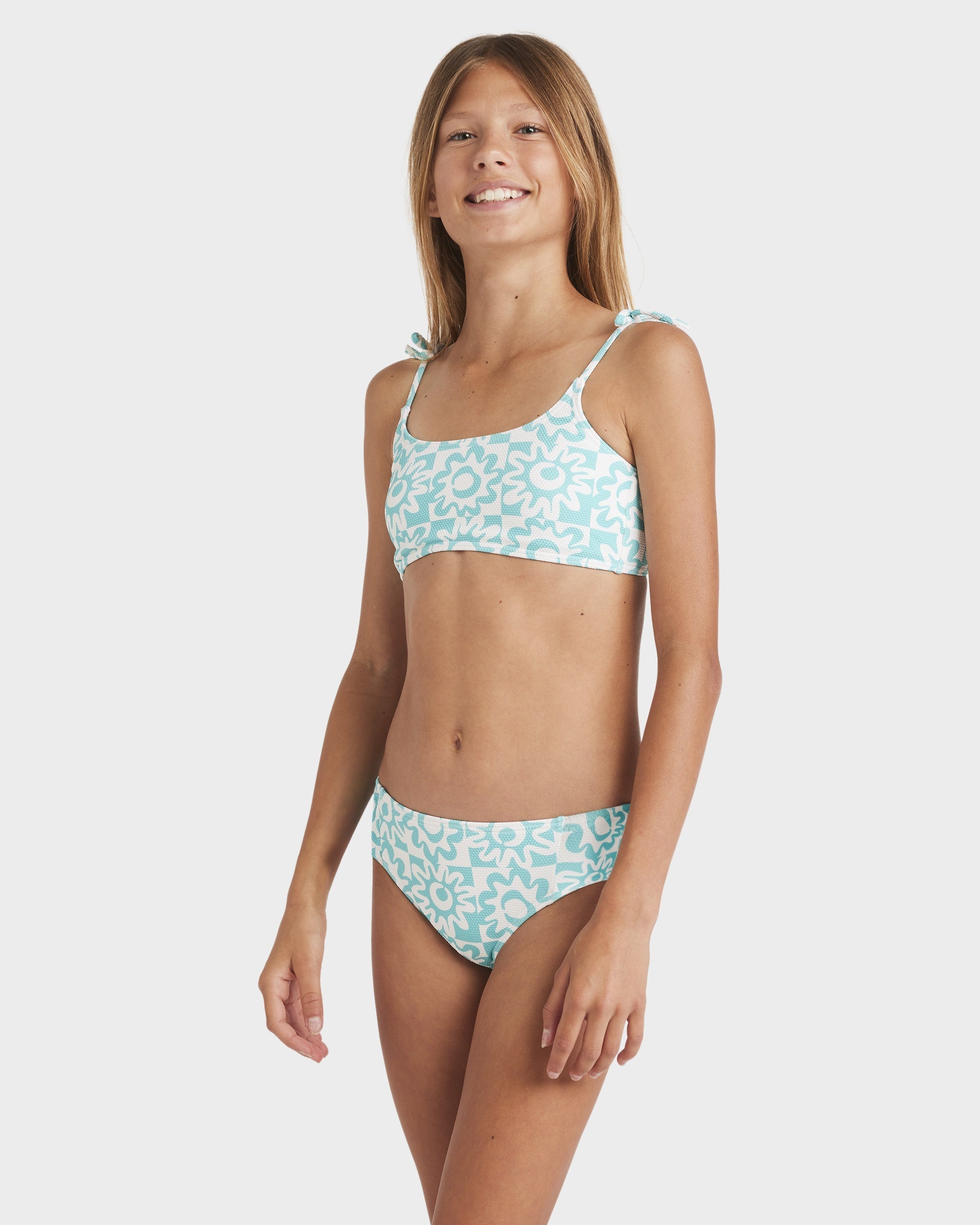 Girls 6-14 Trilet Two Piece