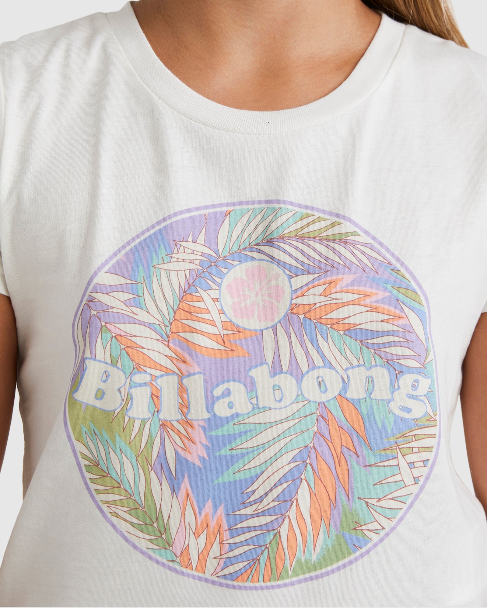 Girls 6-12 Pastel Palms Formula T-Shirt