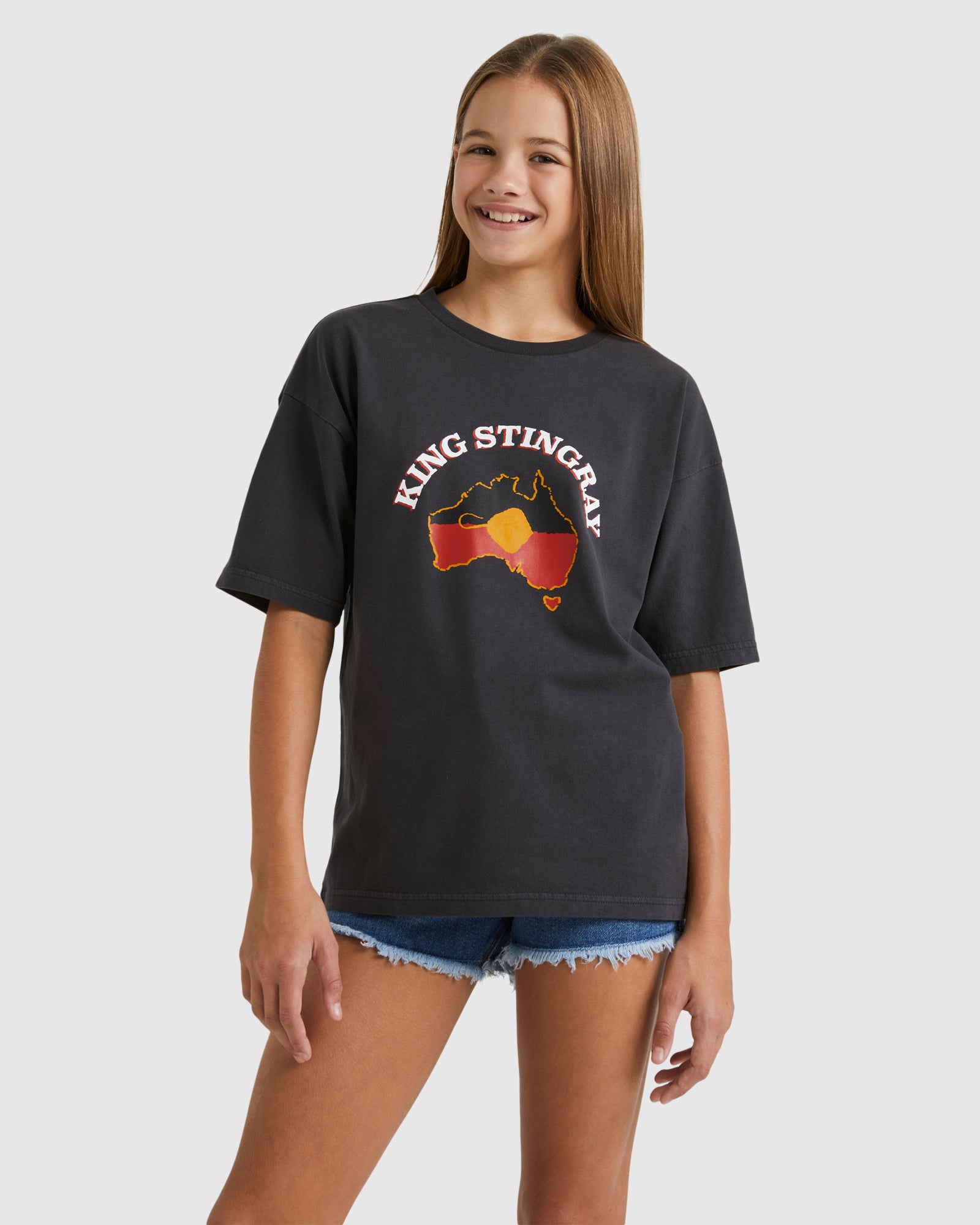 Girls 6-16 King Stingray Hay Wanhaka T-Shirt