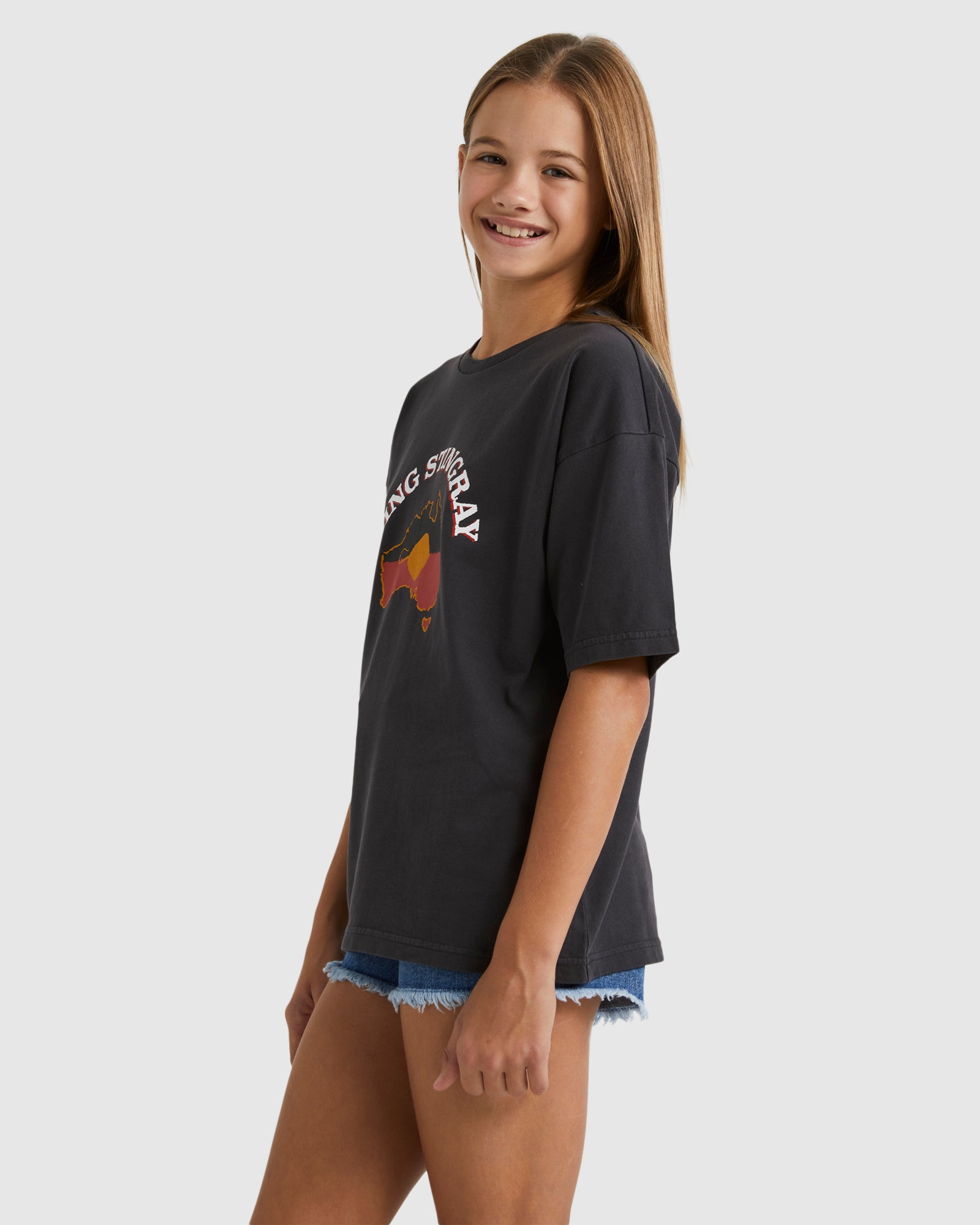 Girls 6-16 King Stingray Hay Wanhaka T-Shirt