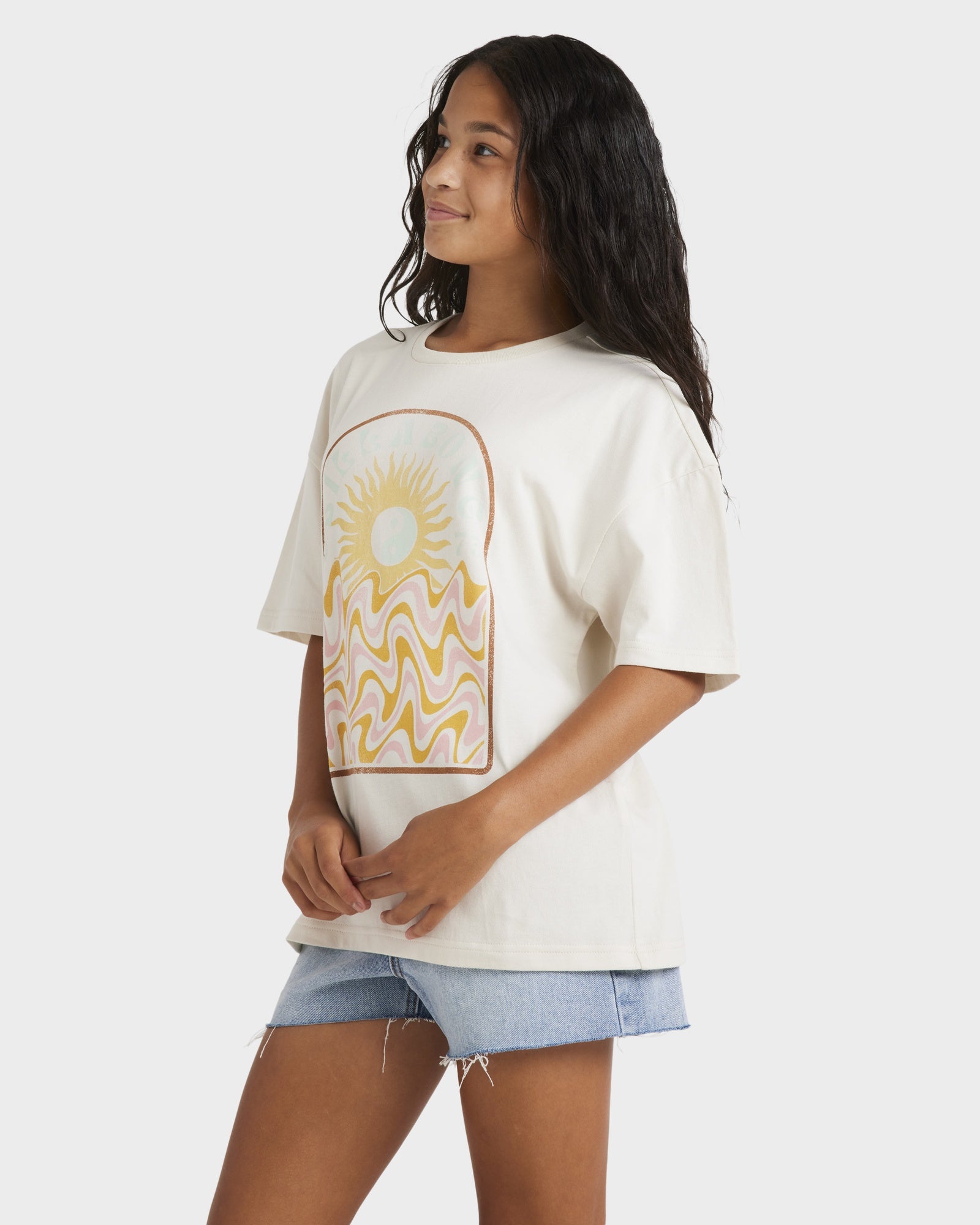 Girls 6-14 Groovy Nature T-Shirt
