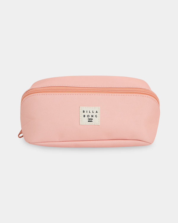 Peachy Keen Barrel Pencil Case