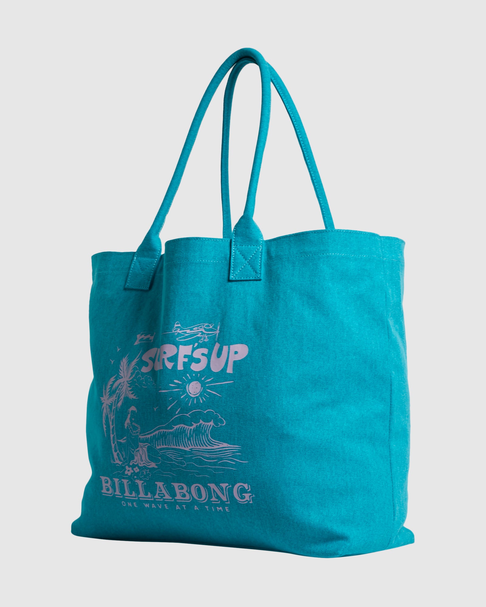 Womens Surfs Up Tides Tote Bag