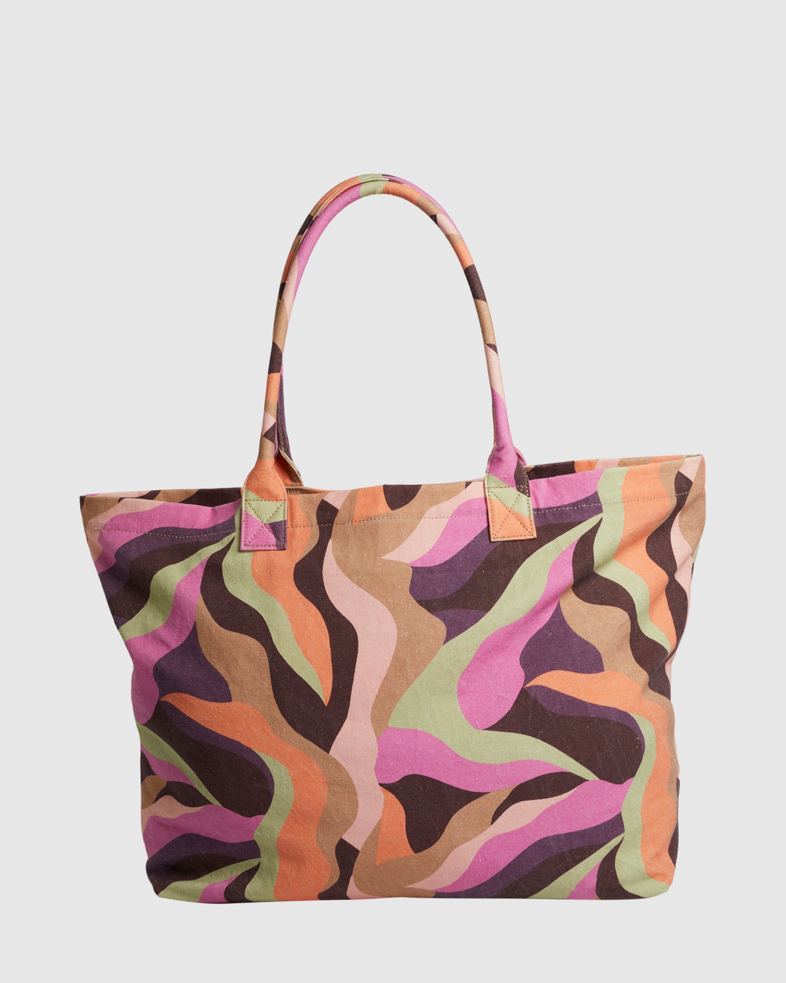 Womens Surf Swirlin Tides Tote Bag