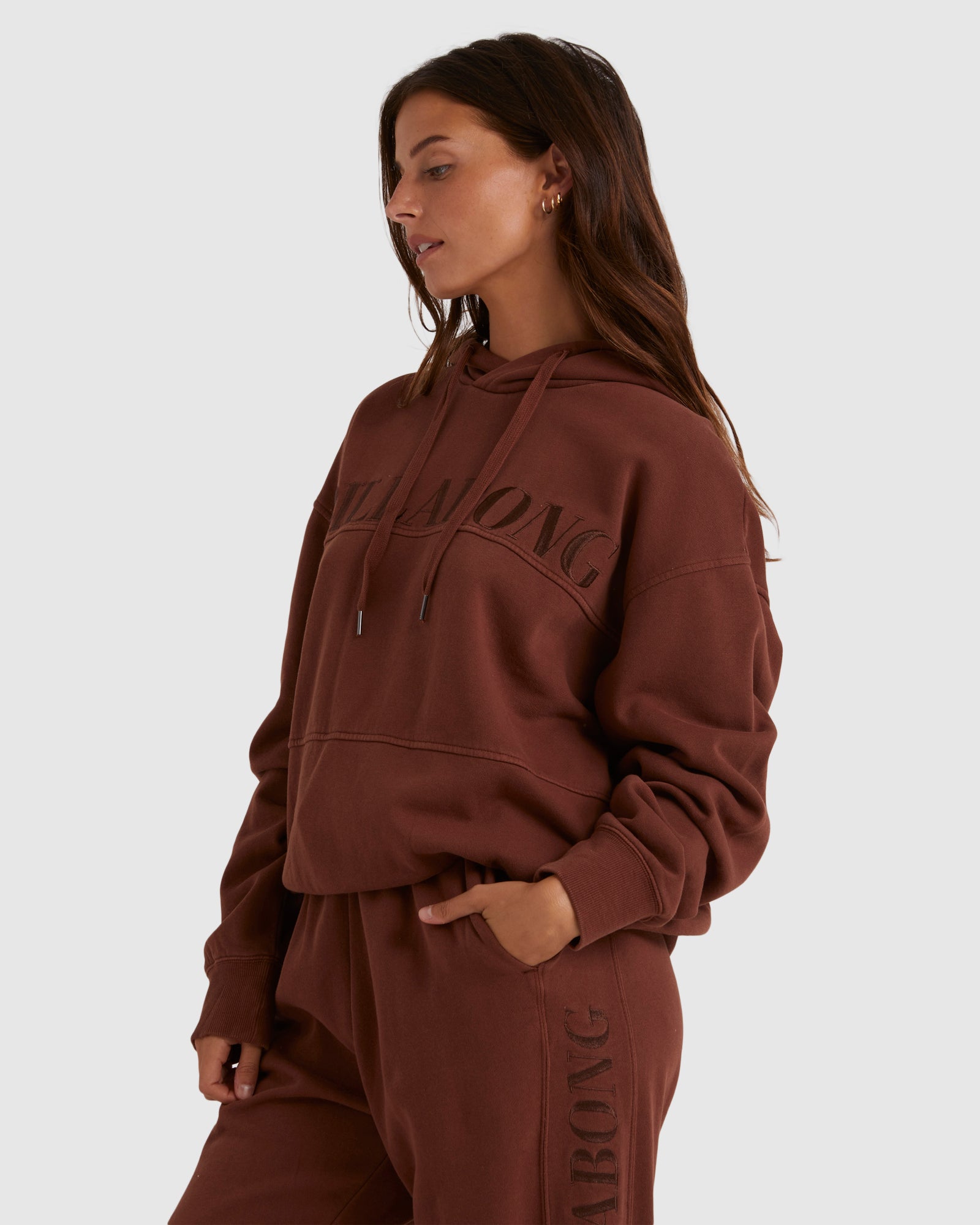 Womens Baseline Pullover Hoodie
