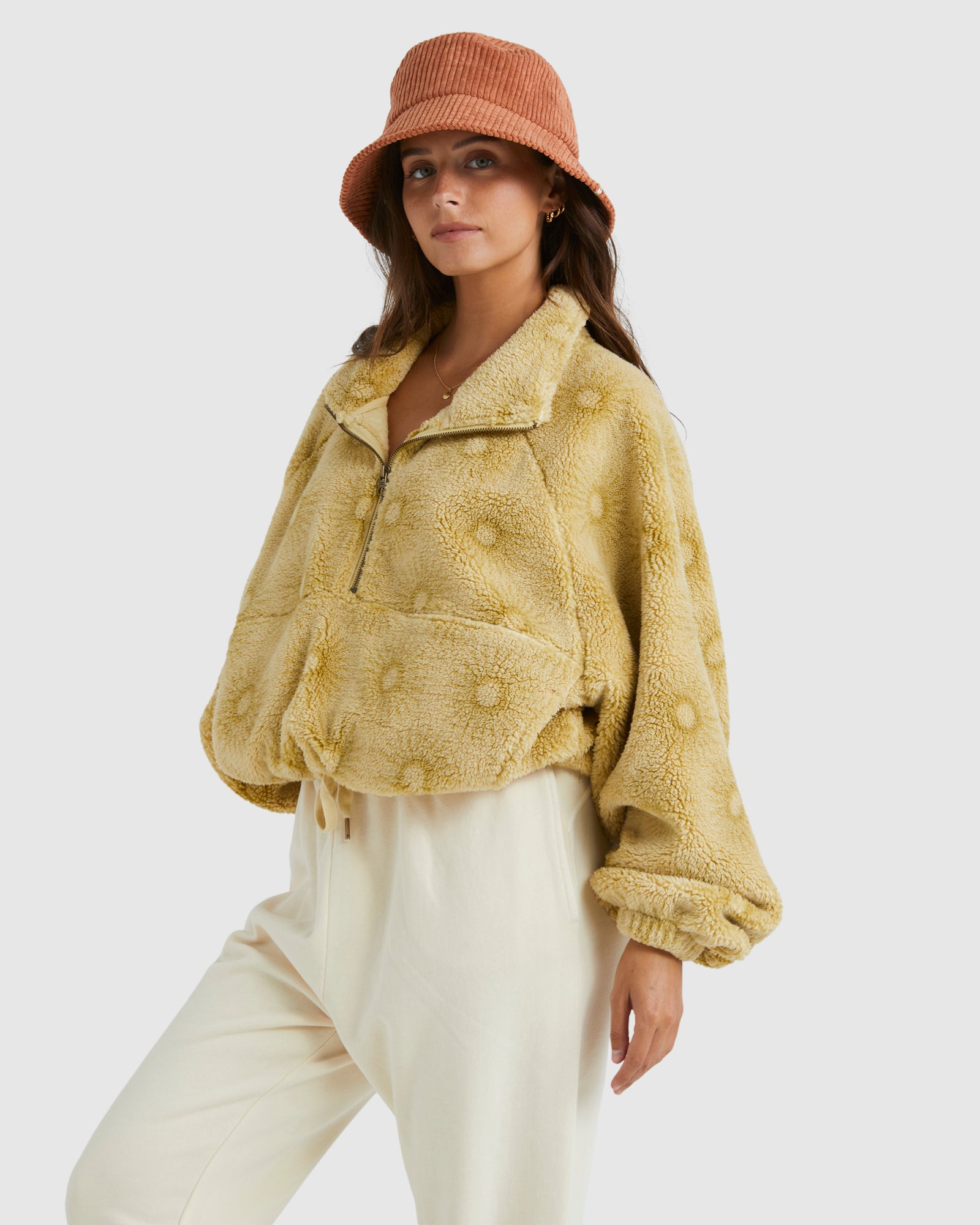 Womens Embers Half Zip Fleece Pullover