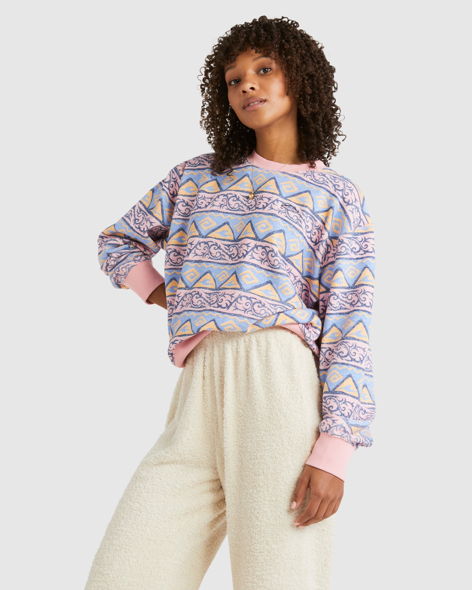 Womens High Tides Brooklyn Crew Neck