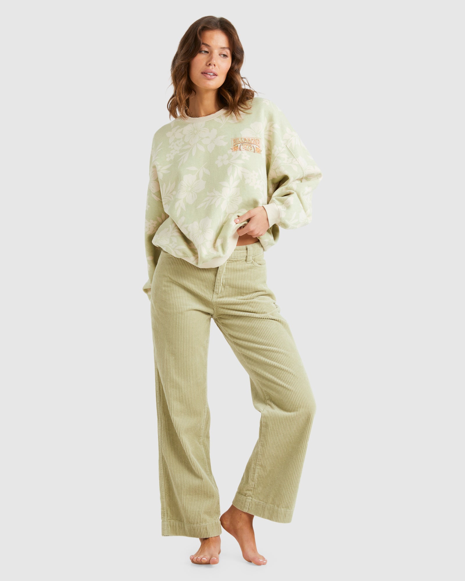 Womens Beach Side Kendall Crew Neck