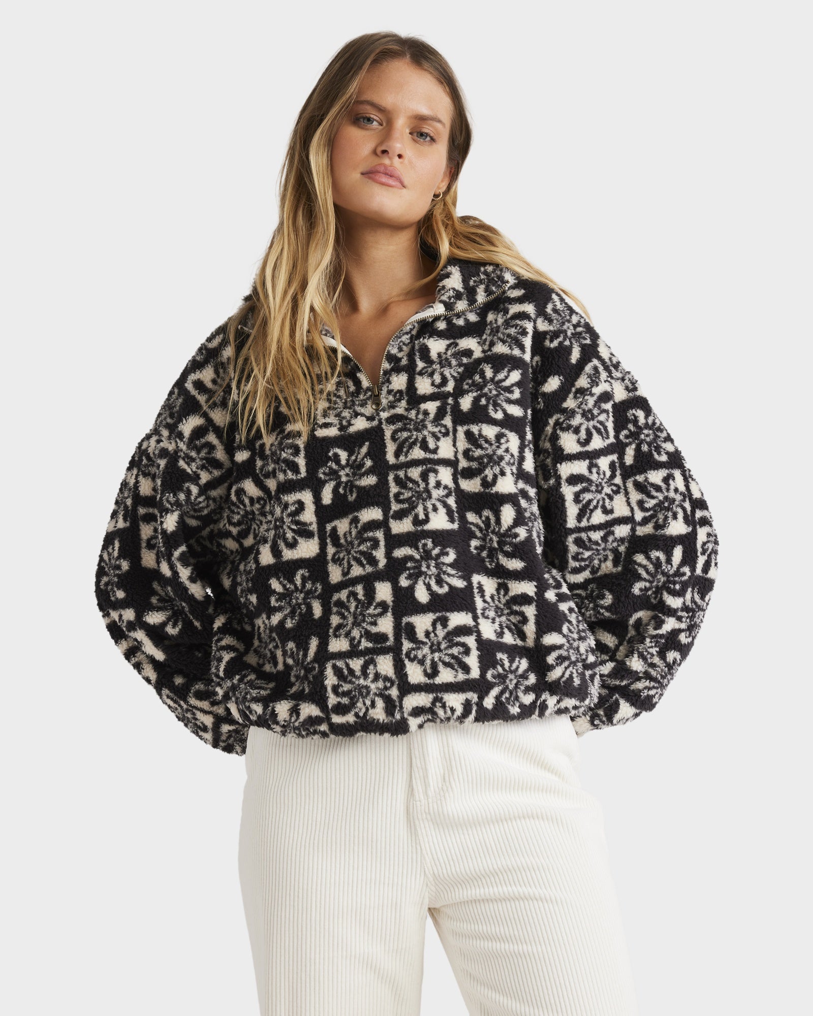 Womens Ur A Legend Half Zip Fleece Pullover