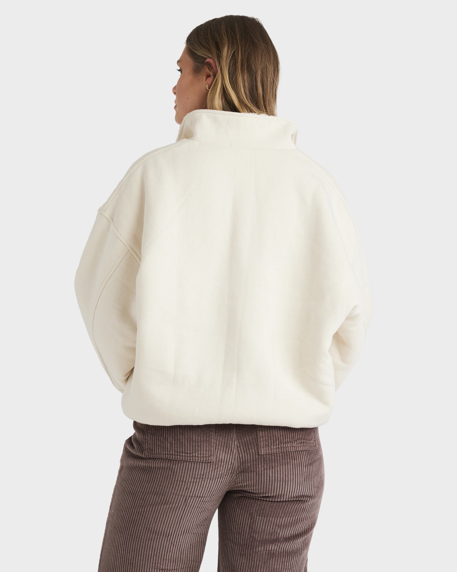 Womens Bring The Sun Fleece Jumper