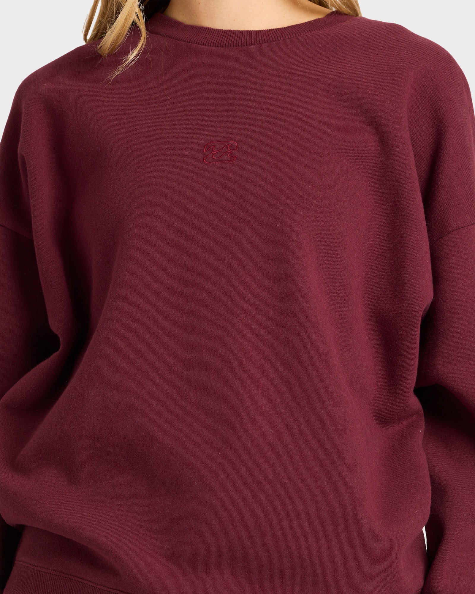 Womens Wave Essential Crew Neck
