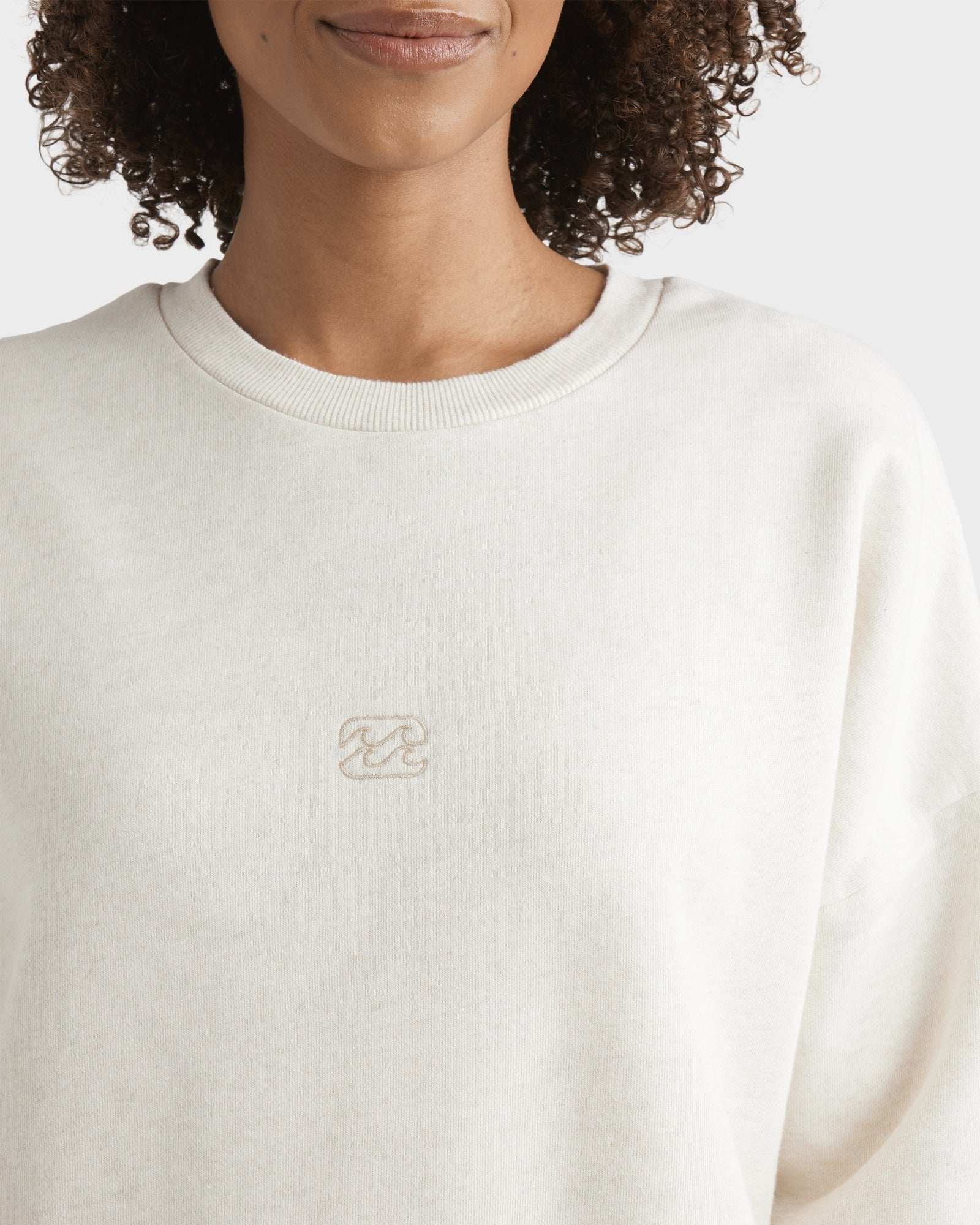 Womens Wave Essential Crew Neck