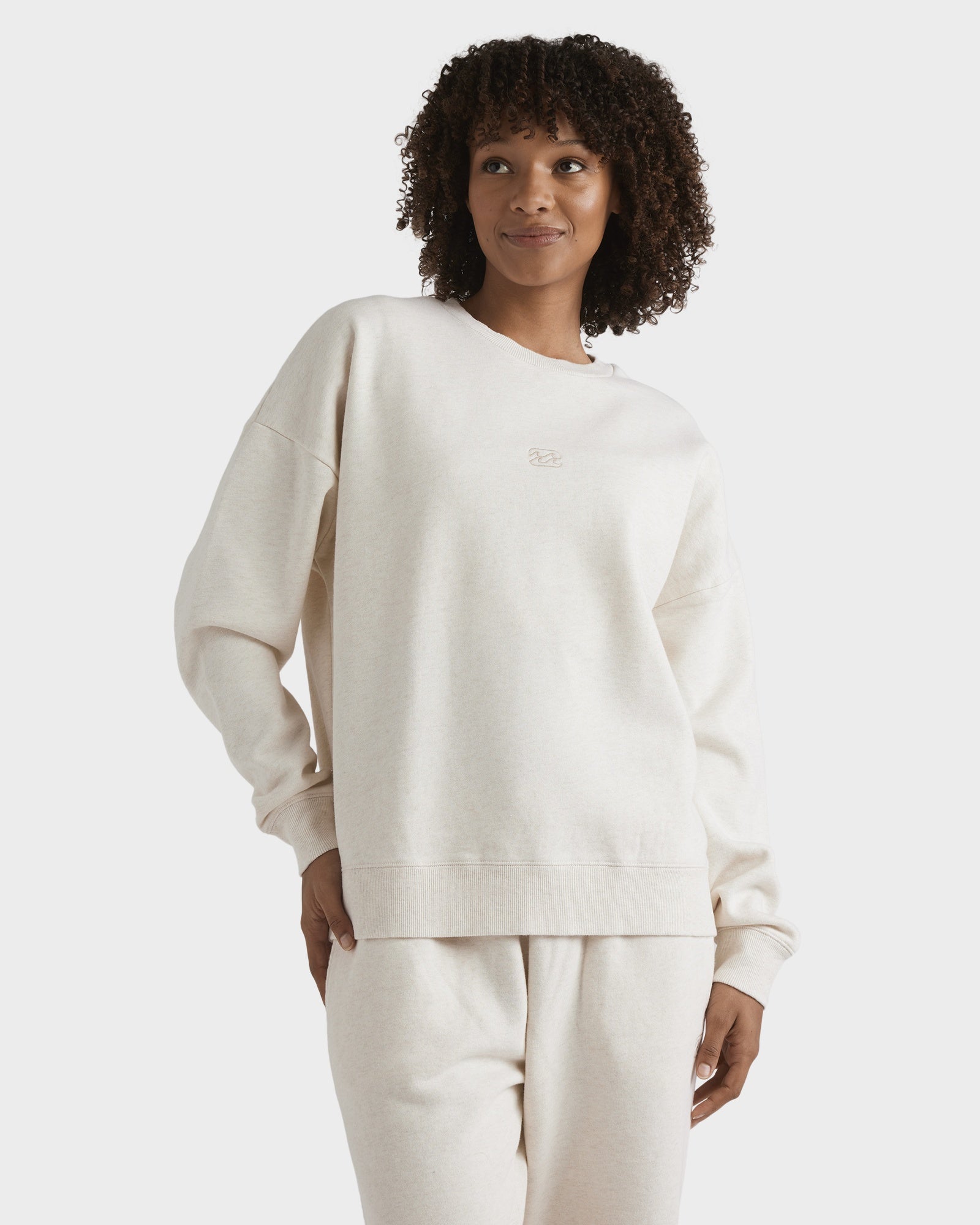Womens Wave Essential Crew Neck