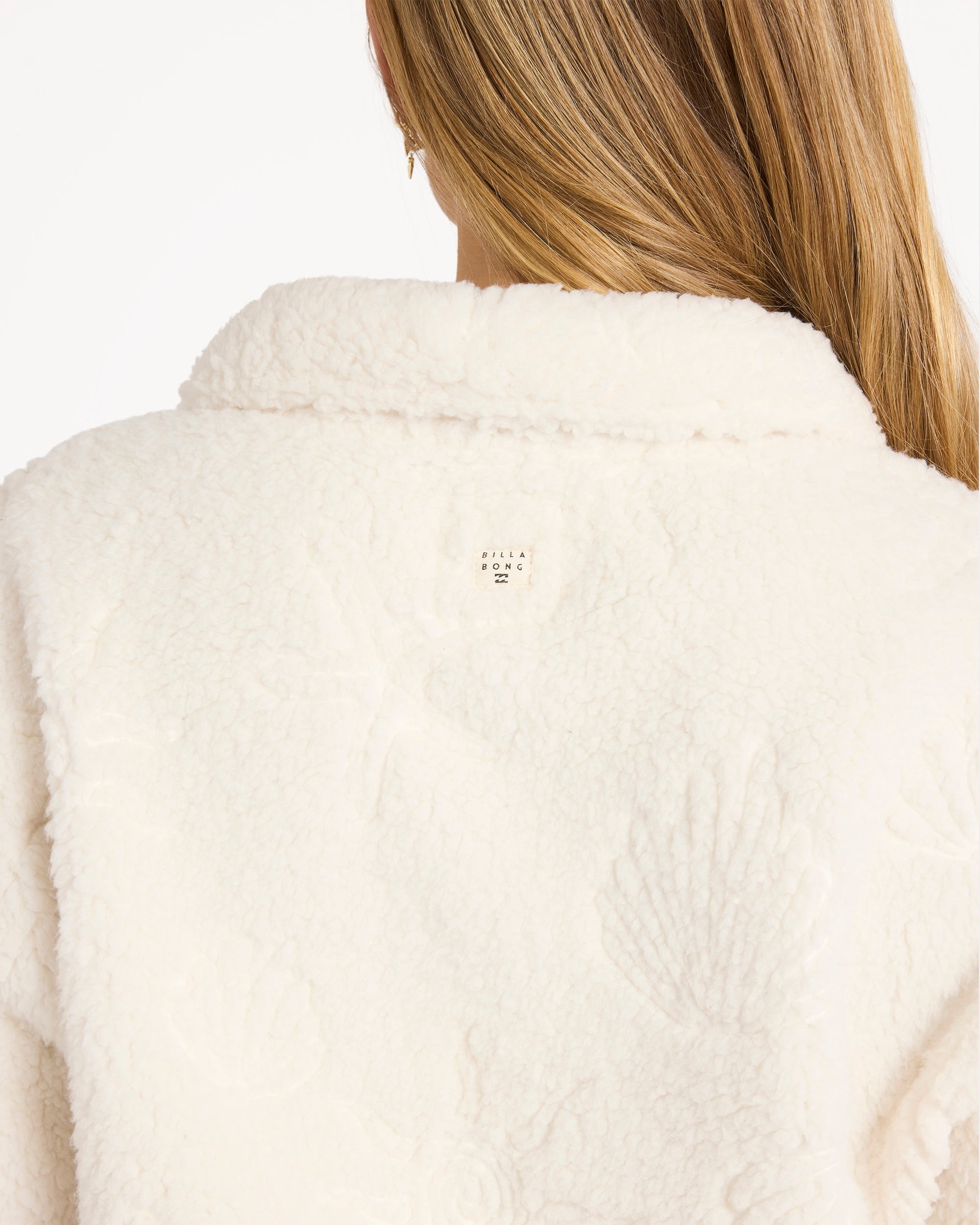 Womens Rising Tides Half Zip Fleece Jumper