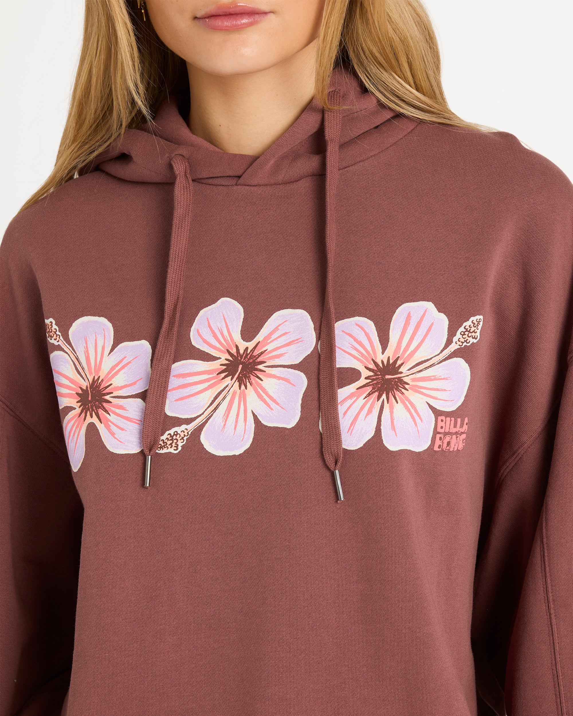 Womens Back To It Kendal Pullover Hoodie – Esspresso – Billabong AU