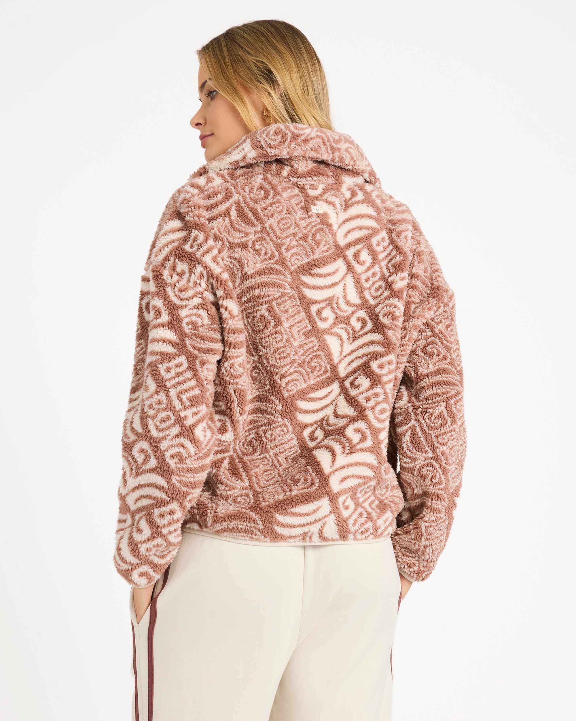 Womens Go For It Half Zip Fleece Pullover