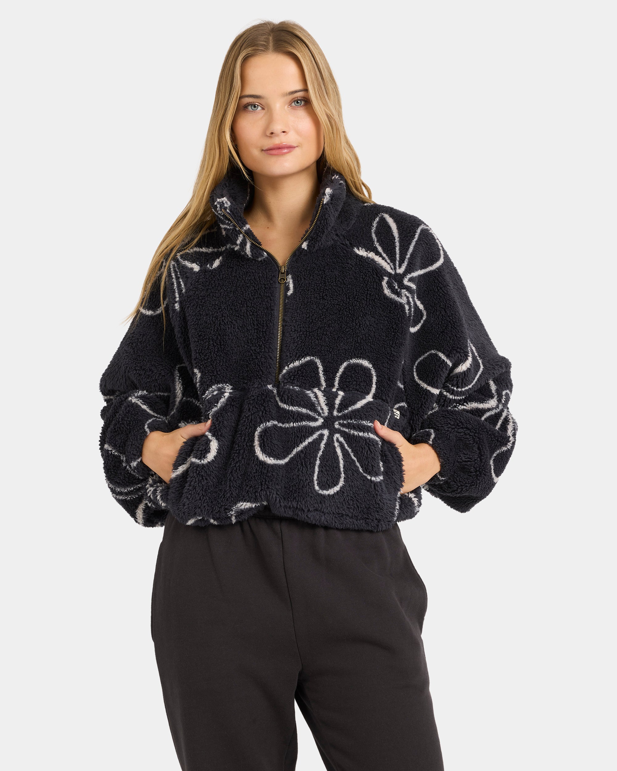 Womens Good Life Half Zip Fleece Pullover – Billabong AU