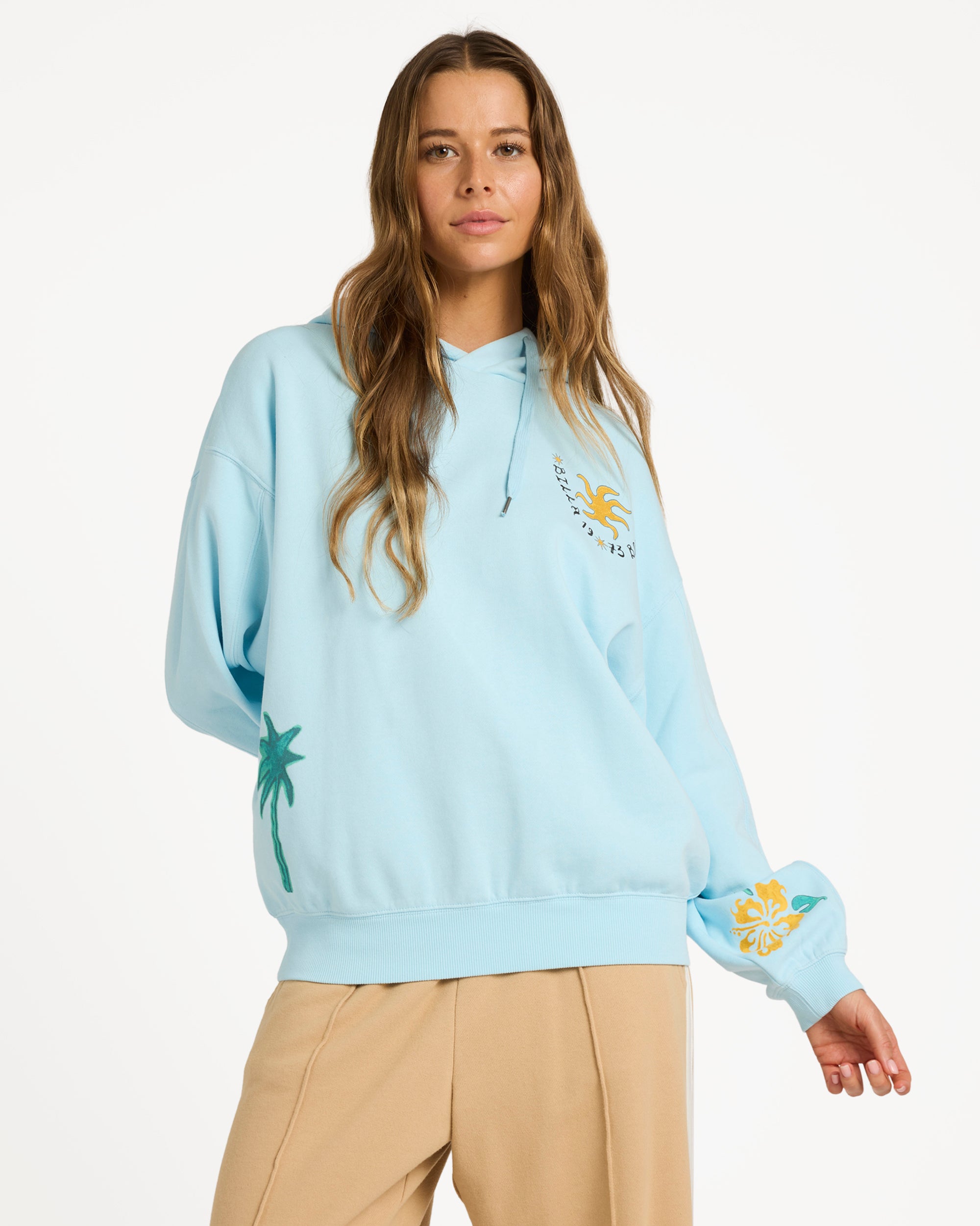Womens Sunset Rider Kendal Pullover Hoodie – Clearwater – Billabong AU