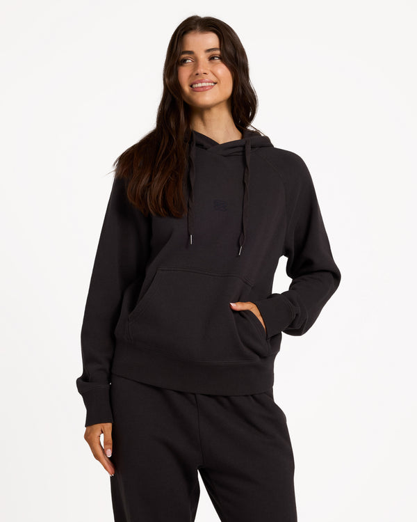 Womens Wave Essentials Pullover Hoodie