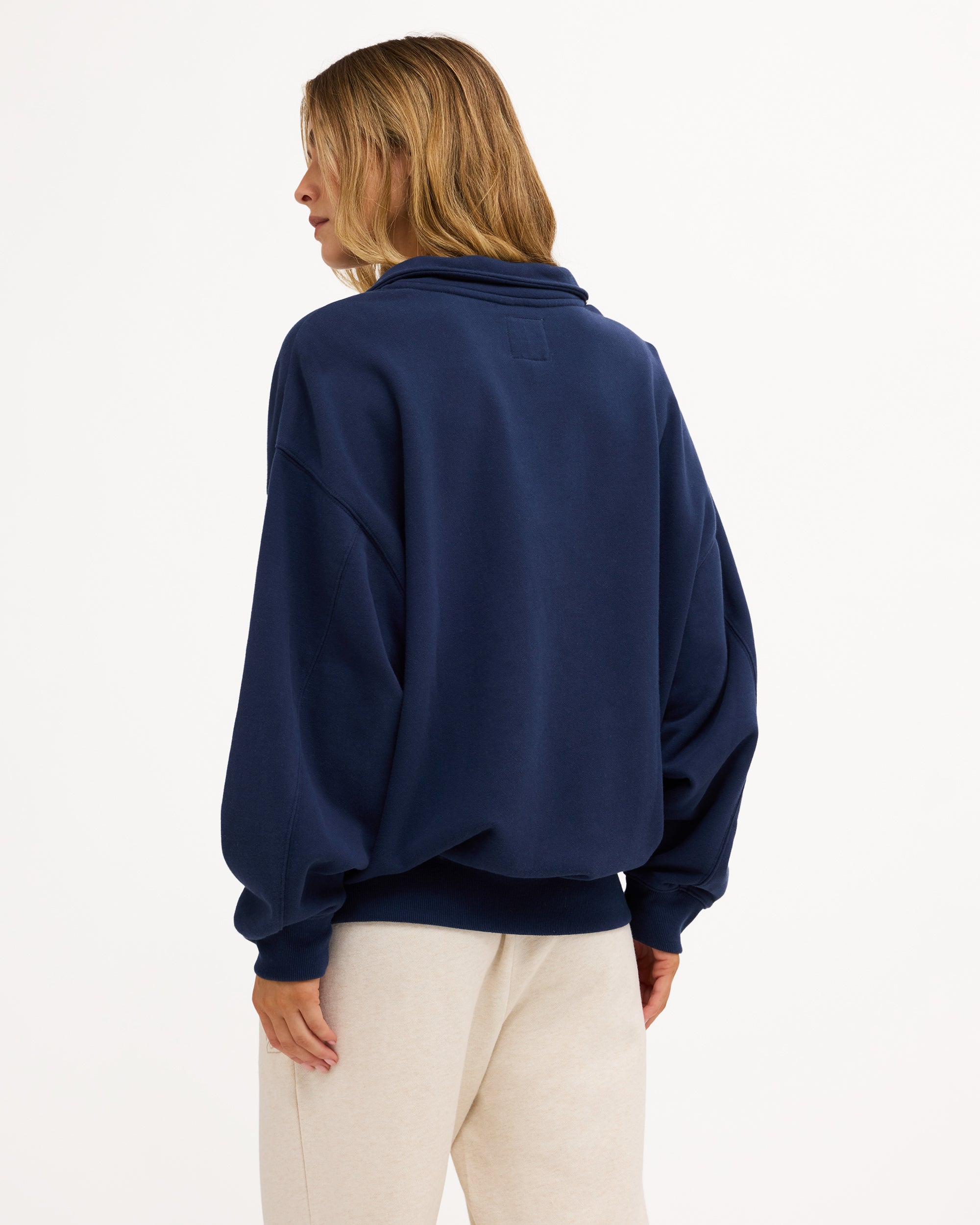 Womens Revival Half Zip Crew