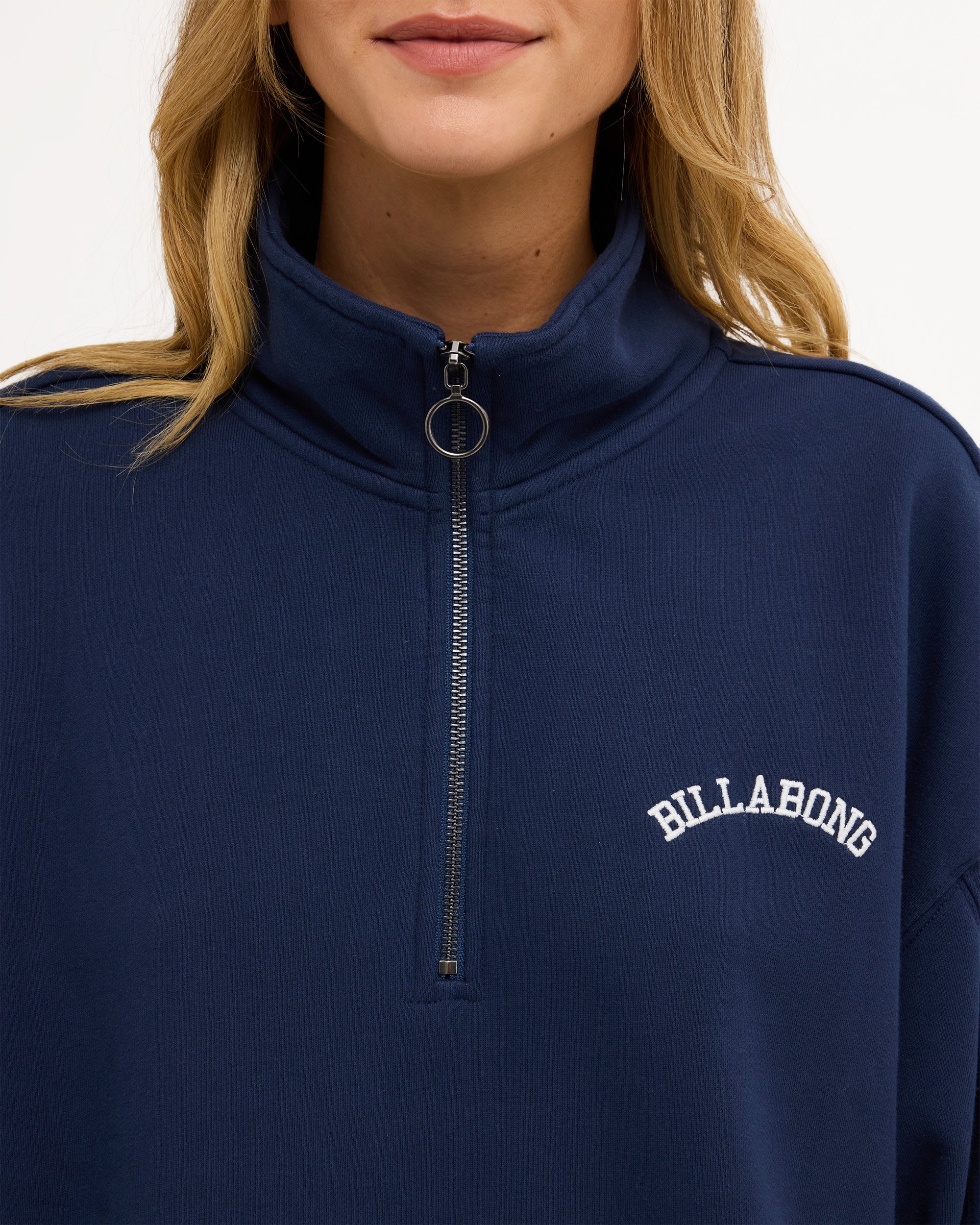Womens Revival Half Zip Crew
