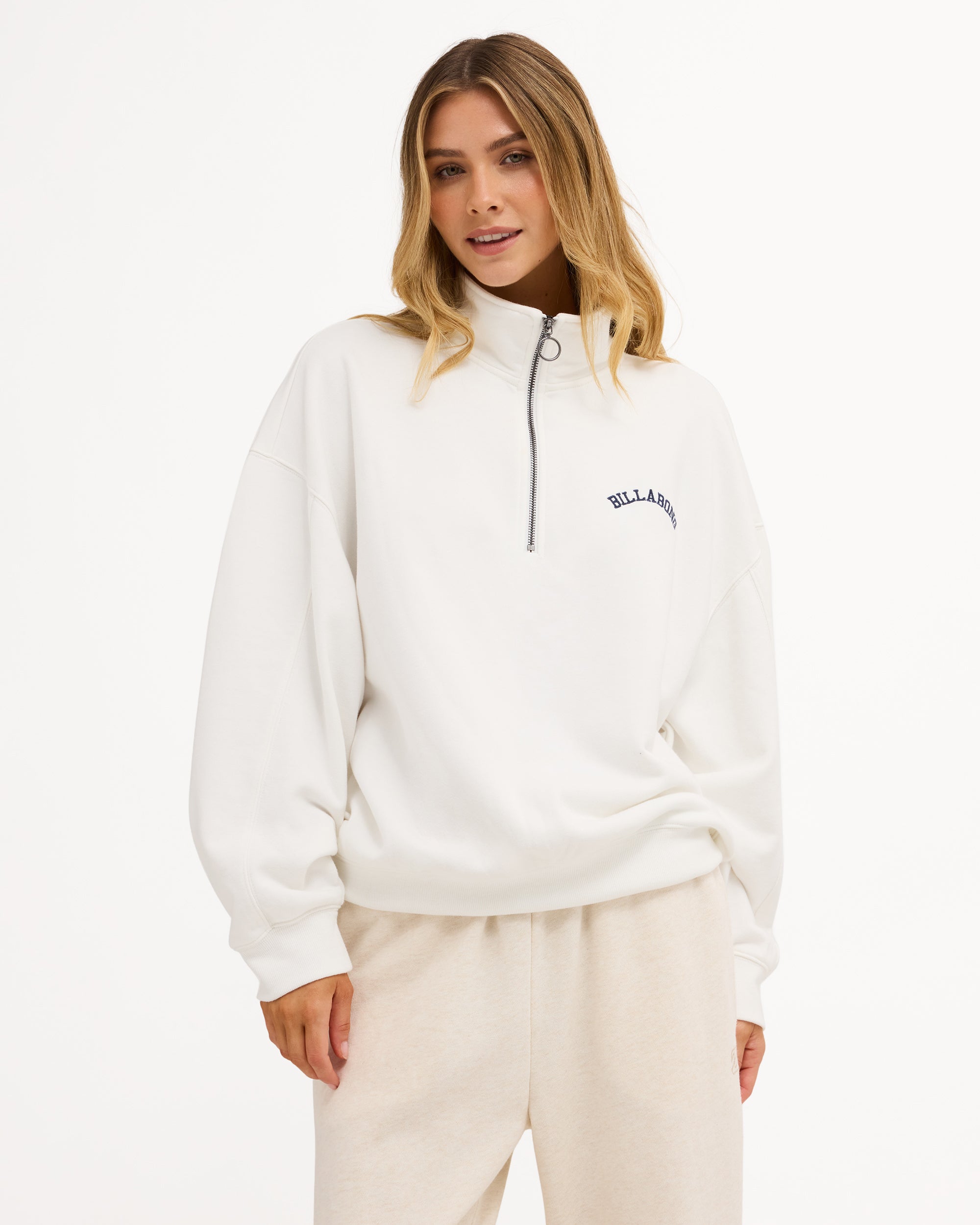 Womens Revival Half Zip Crew