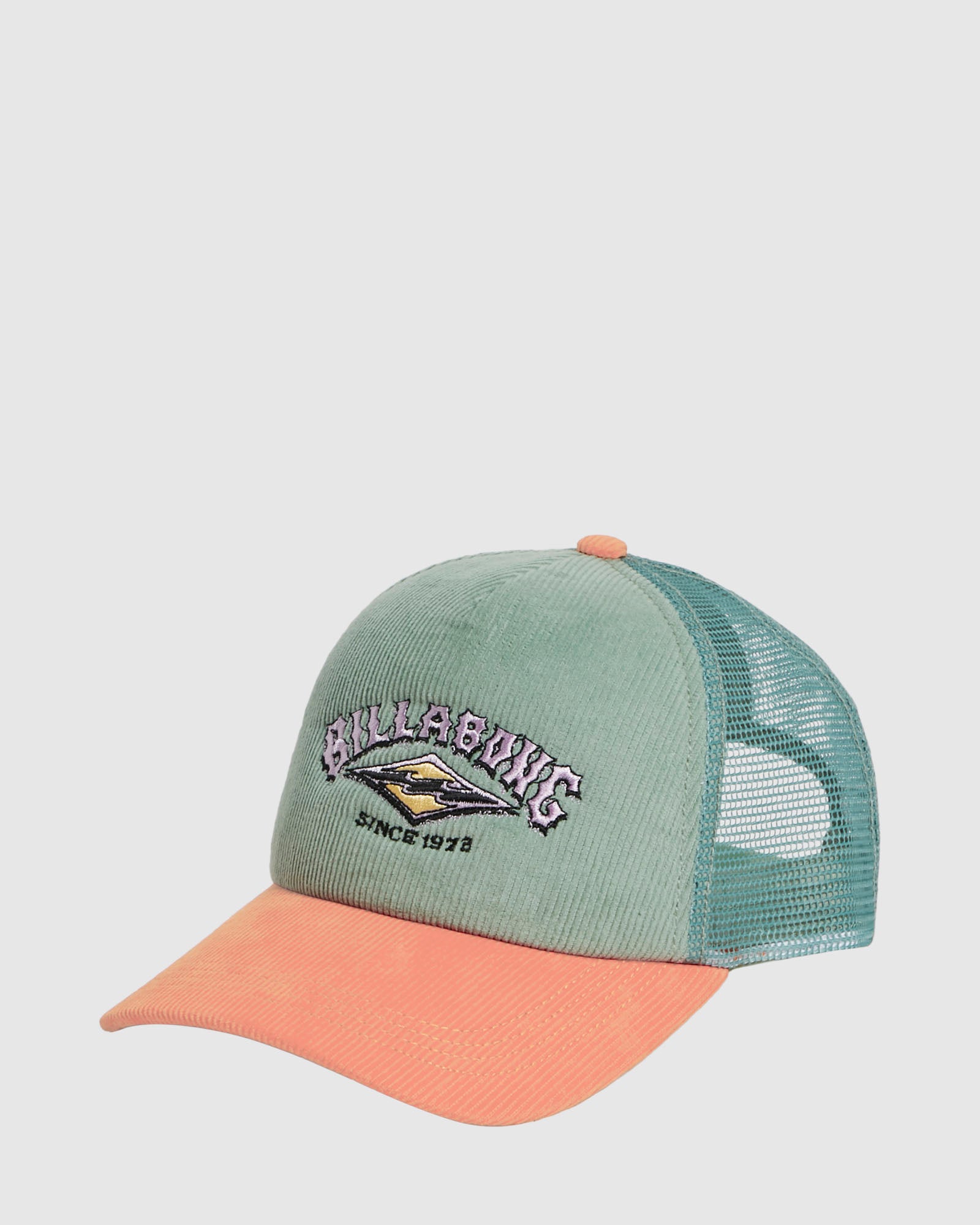 Womens Since 73 Corduroy Trucker Cap