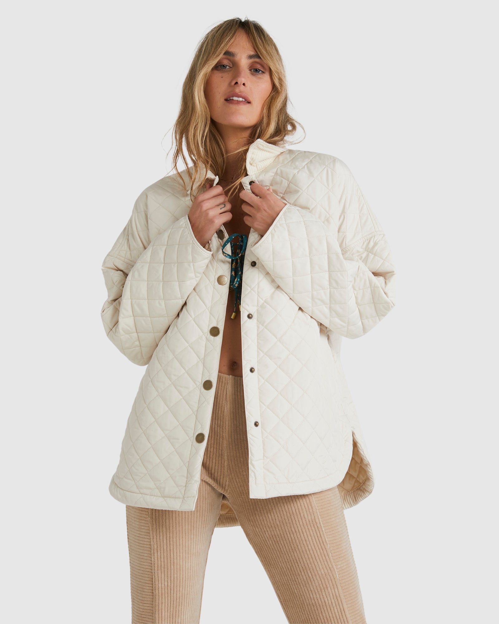 Womens Lets Go Shacket