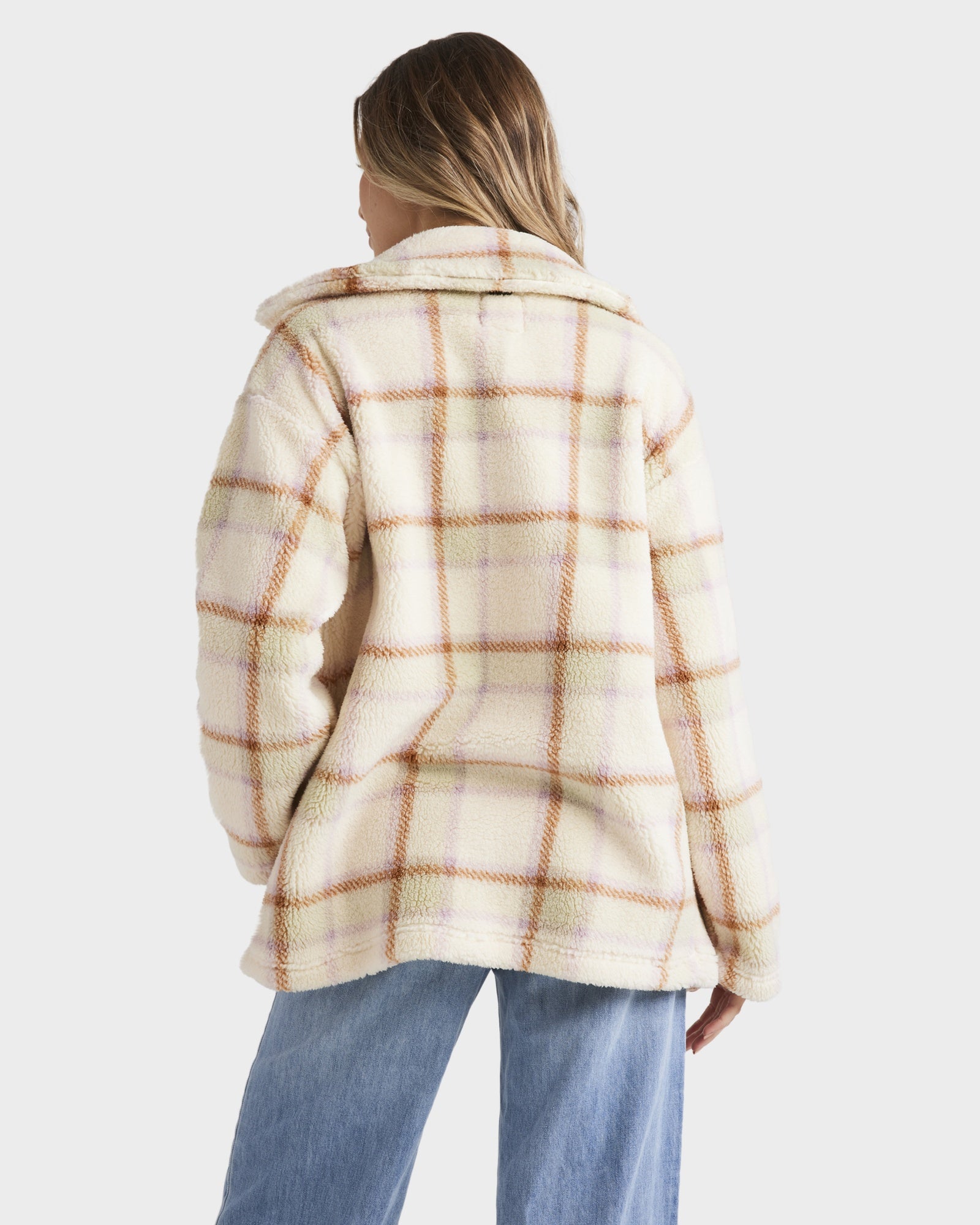 Womens Calm Down Fleece Jacket